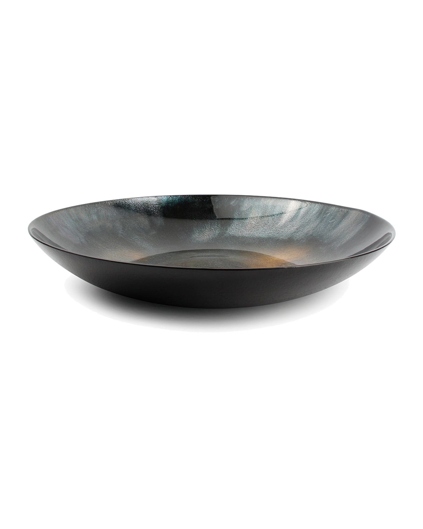 Cosmo Dekoschale aus Glas, Schwarz, Ø 40 cm, Ansicht 1