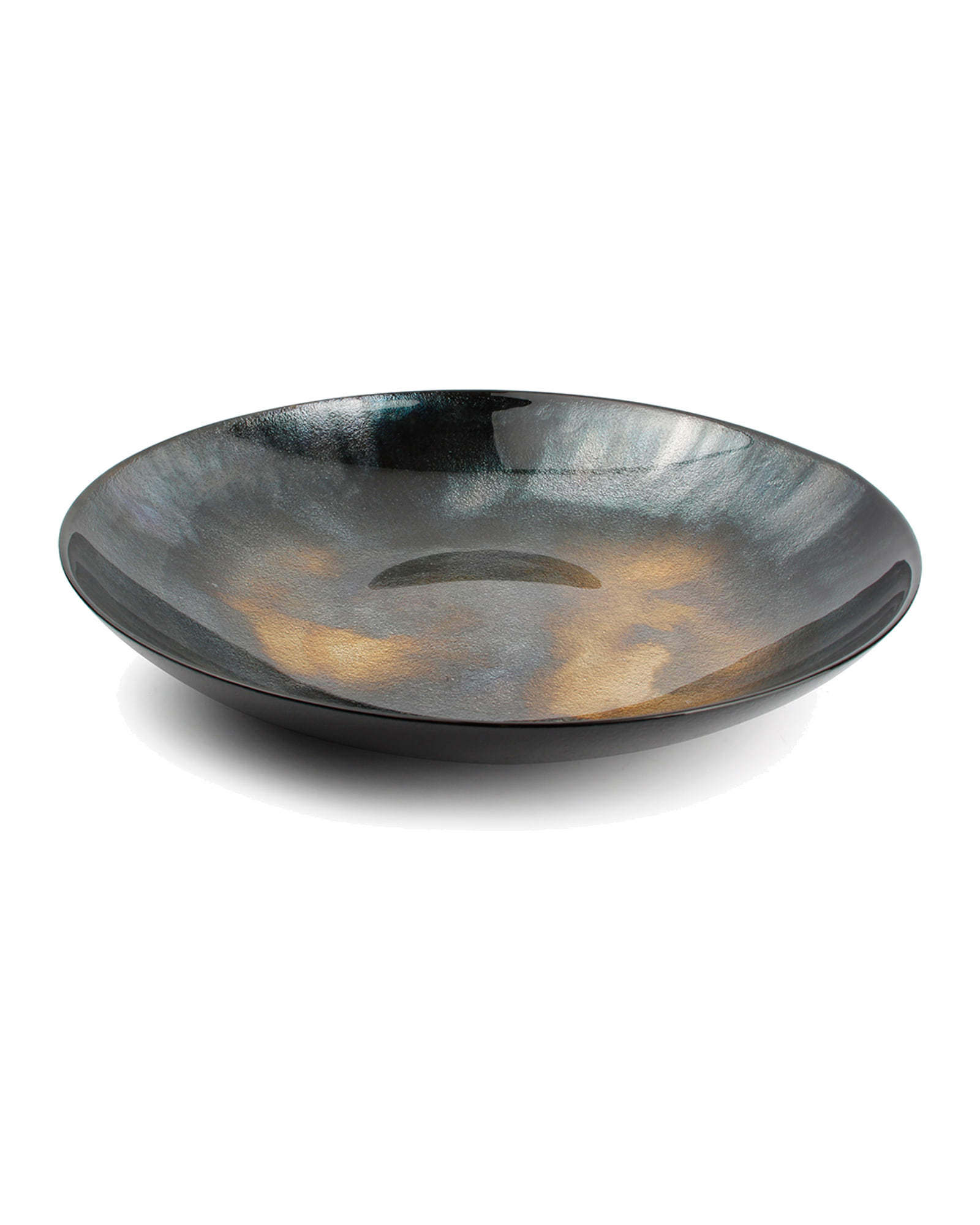 Cosmo Dekoschale aus Glas, Schwarz, Ø 40 cm, Ansicht 2