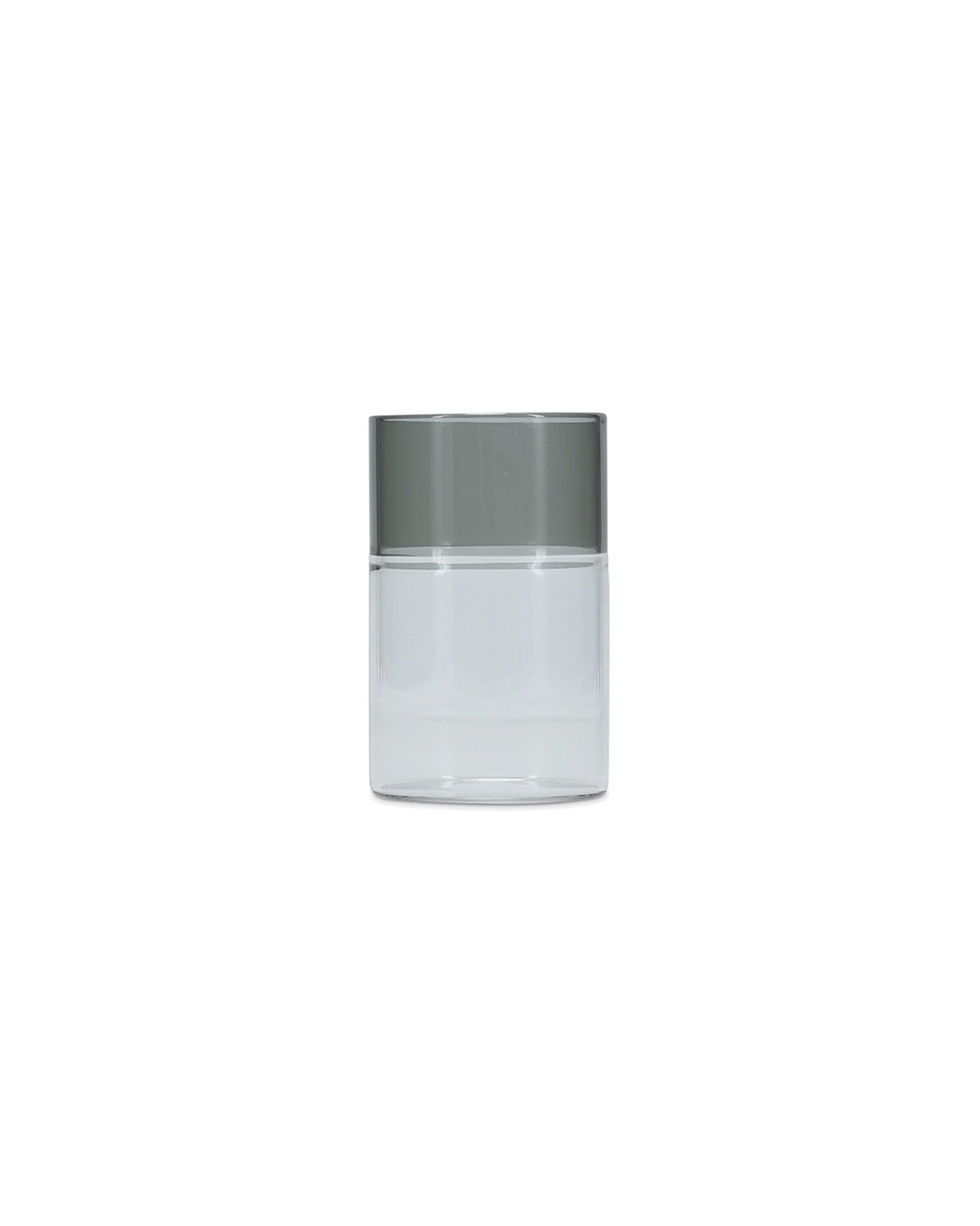Cruse Trinkglas aus Borosilikatglas, Grau, 365 ml, Ansicht 1