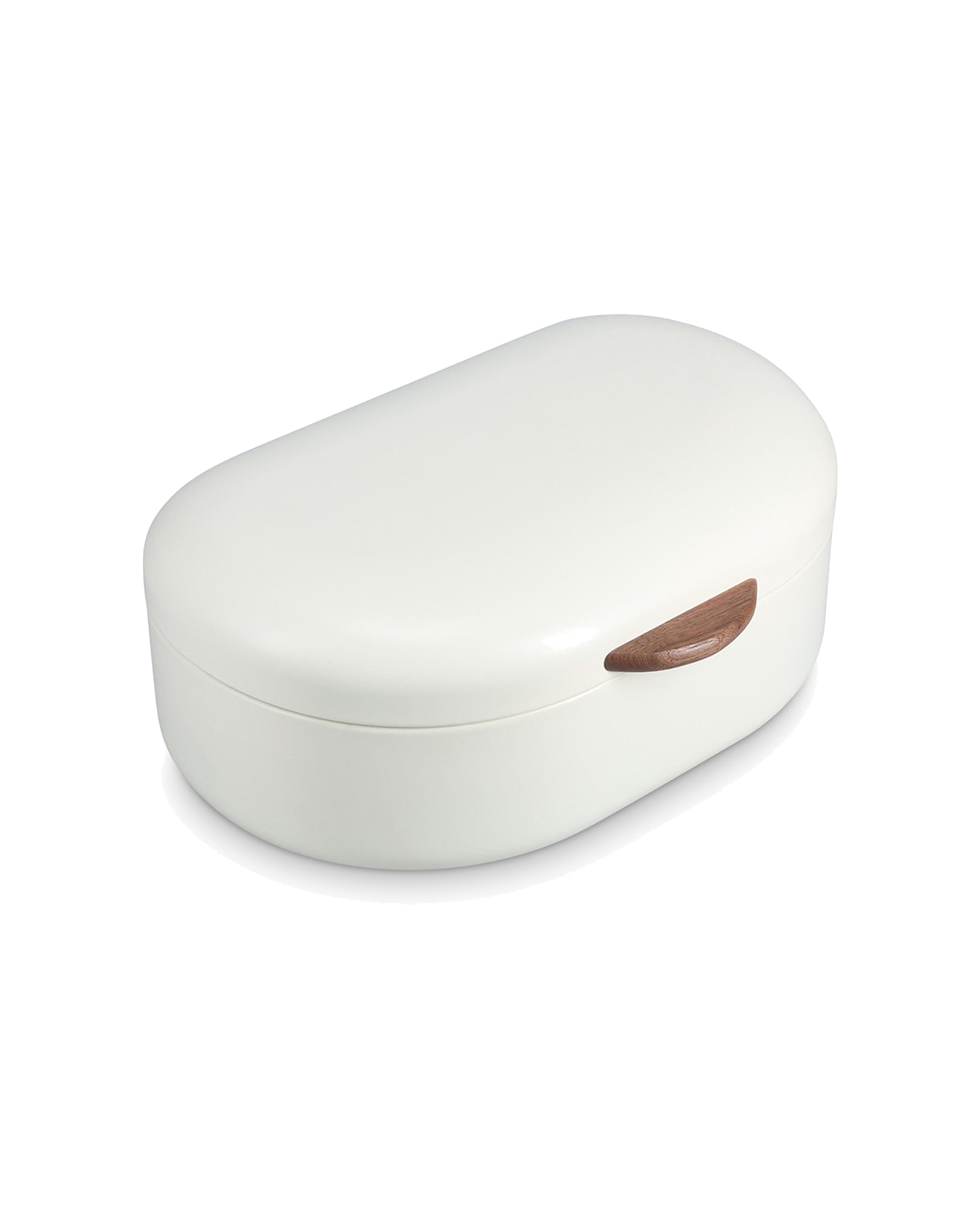 Crust Brotkasten aus Metall, Beige, 33,5 × 21 cm, H 14,5 cm, Ansicht 1