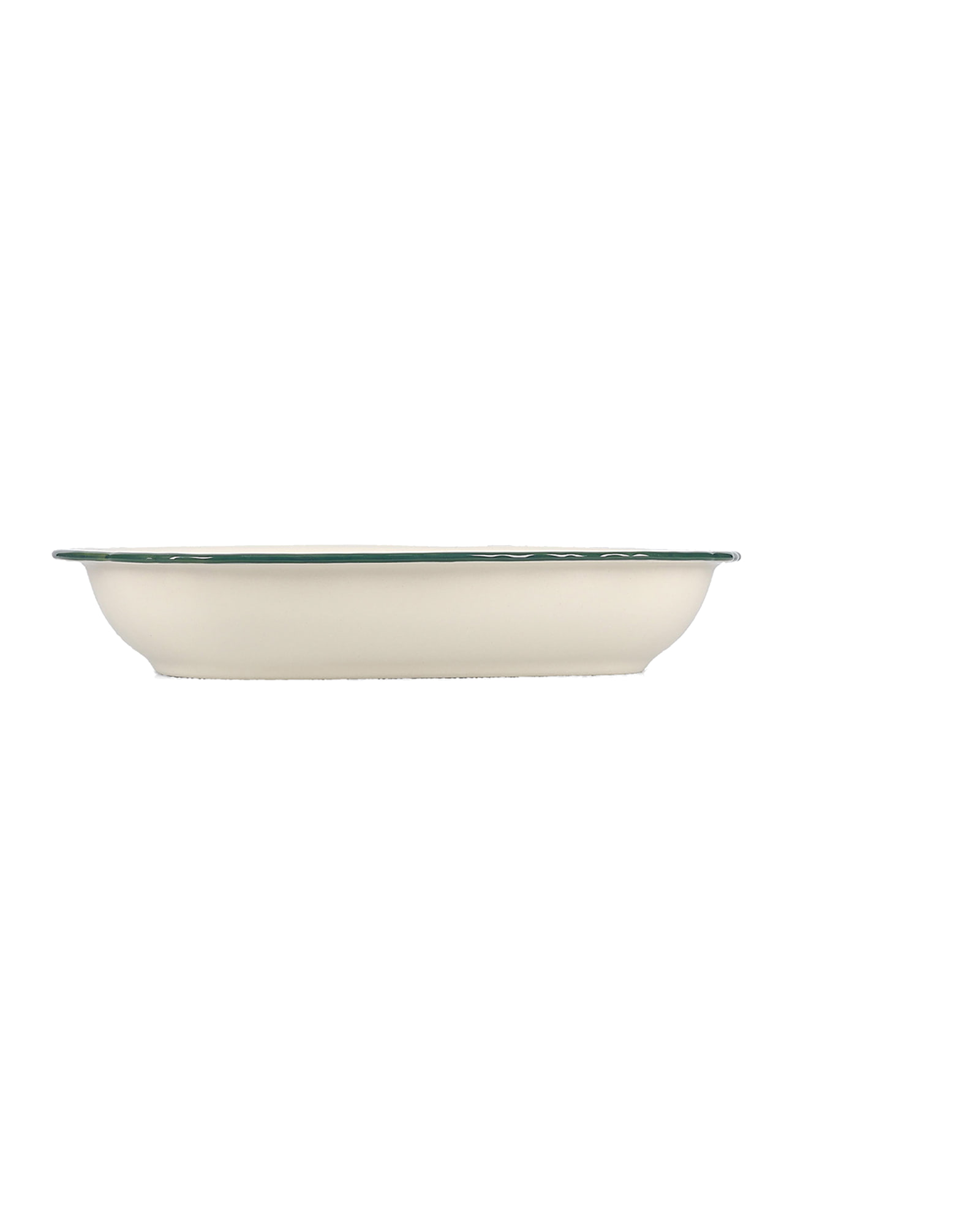 Cyril Servierschale oval aus Porzellan, oval Grün, 26,5 × 17,5 cm, H 4,5 cm, Ansicht 3