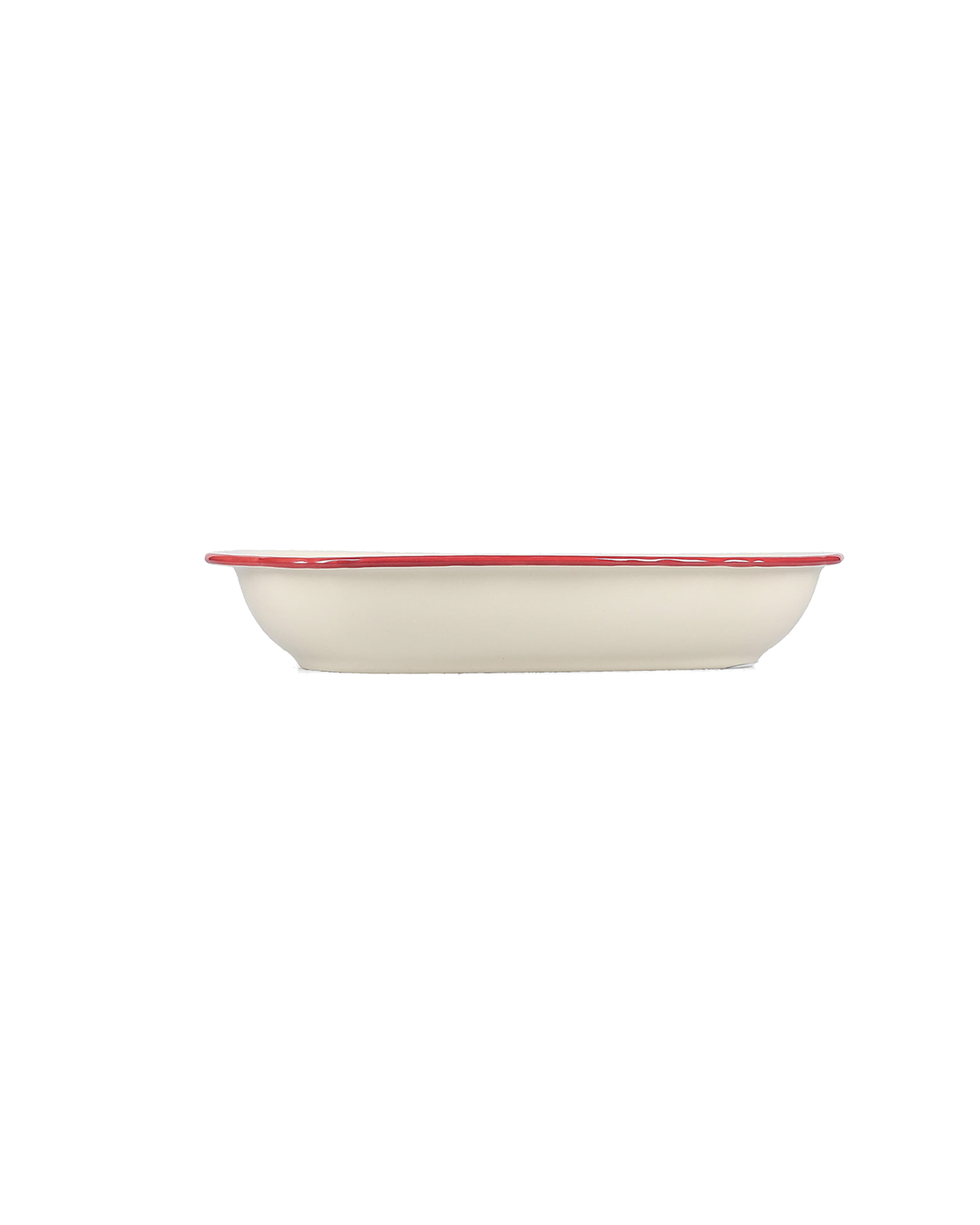 Cyril Servierschale oval aus Porzellan, oval Burgunderrot, 26,5 × 17,5 cm, H 4,5 cm, Ansicht 3