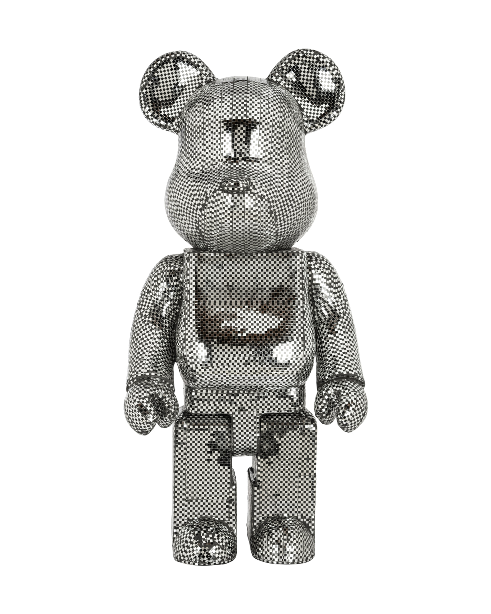 Dekoobjekt Bear, Silberfarben, groß von Richmond Interiors