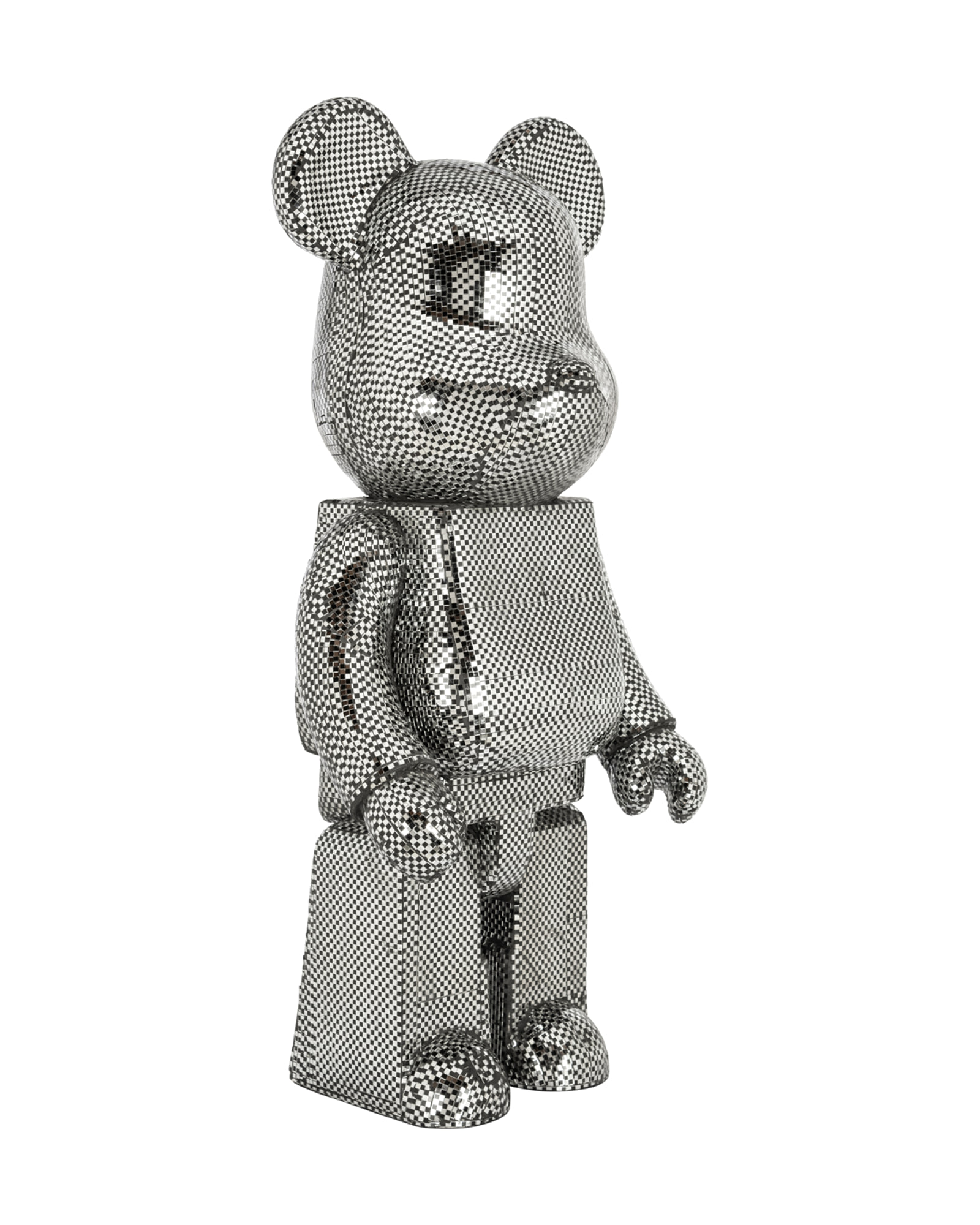 Dekoobjekt Bear, Silberfarben, groß von Richmond Interiors, Produktansicht 2