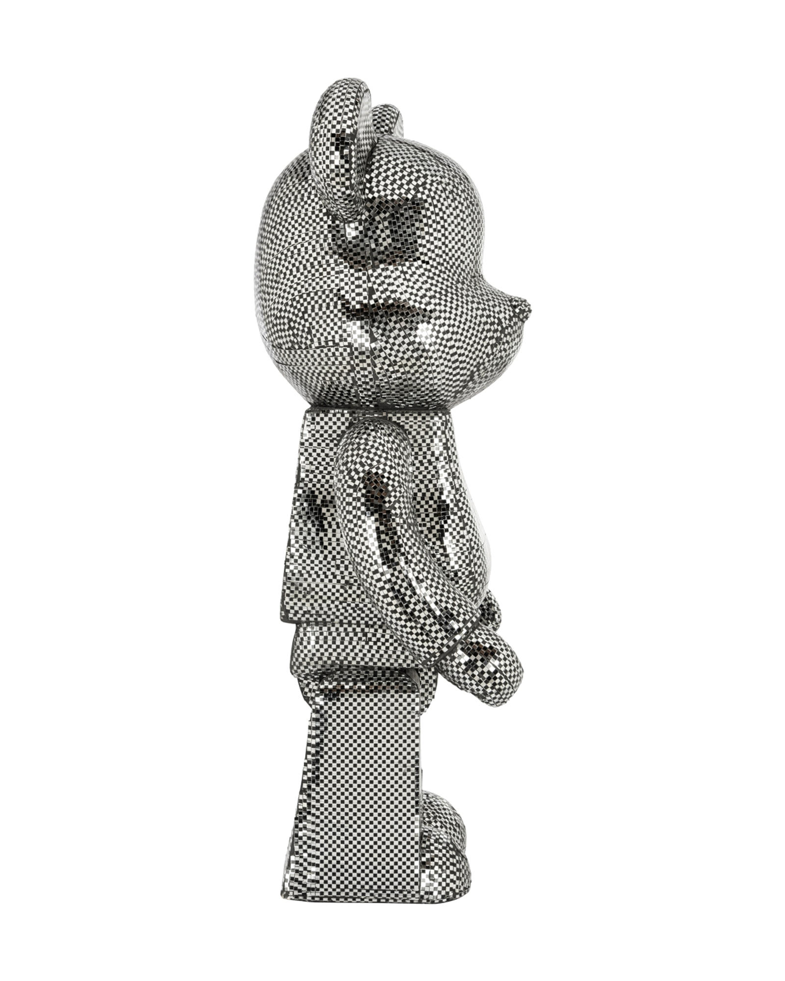 Dekoobjekt Bear, Silberfarben, groß von Richmond Interiors, Produktansicht 3