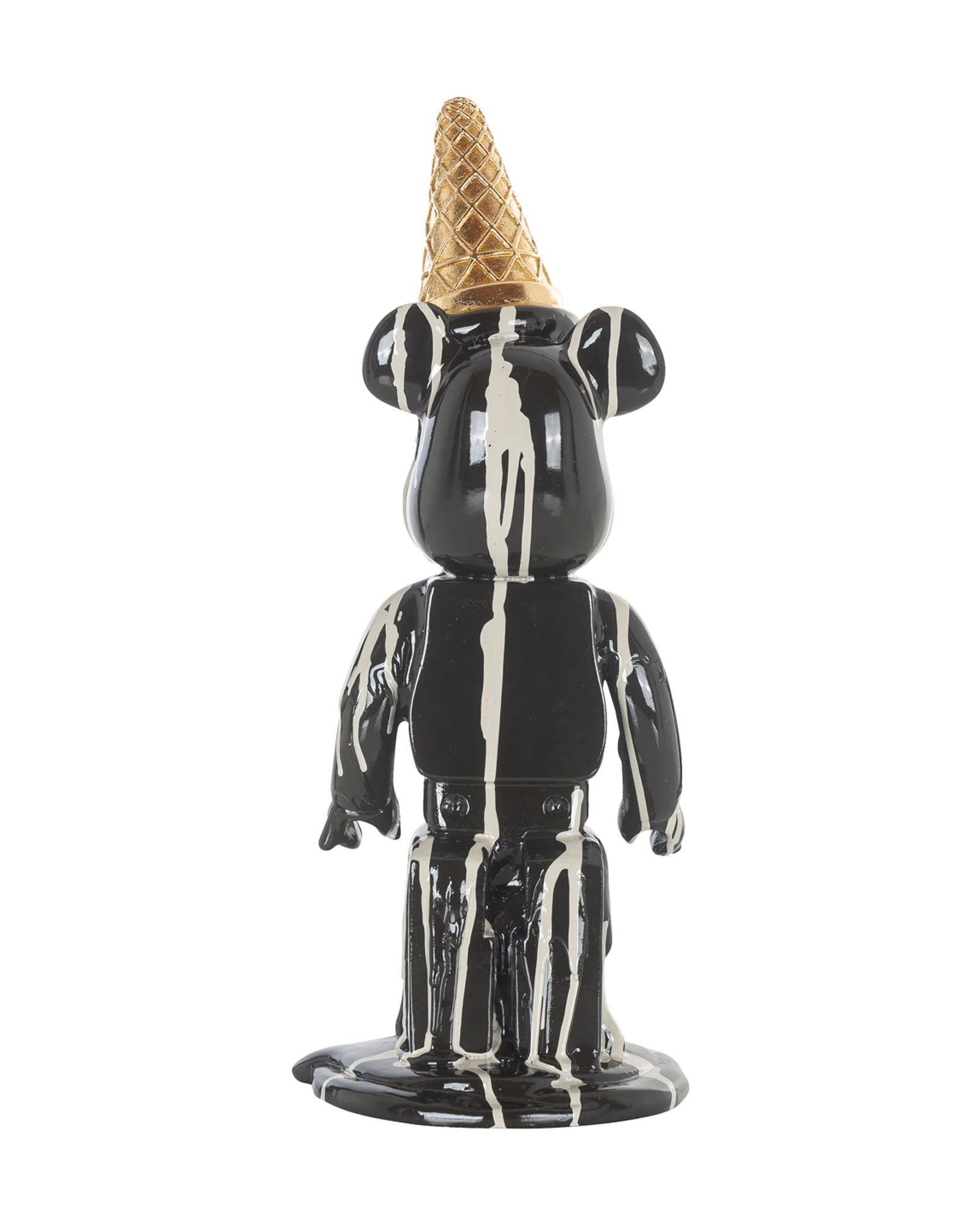 Dekoobjekt Icebear, Schwarz von Richmond Interiors, Produktansicht 4