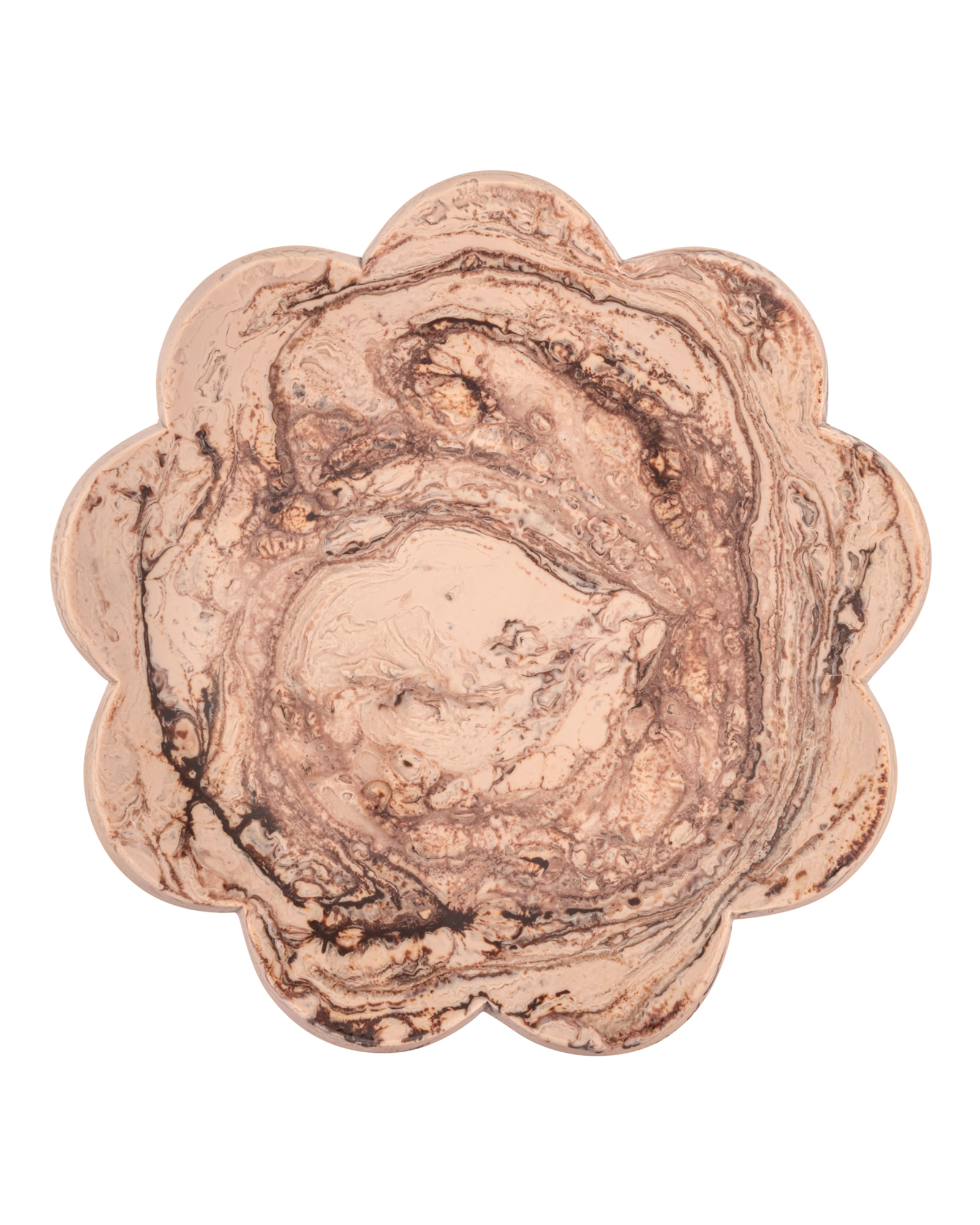 Dekoschale Peony in Schokoladenbraun von Richmond Interiors, Produktansicht 2