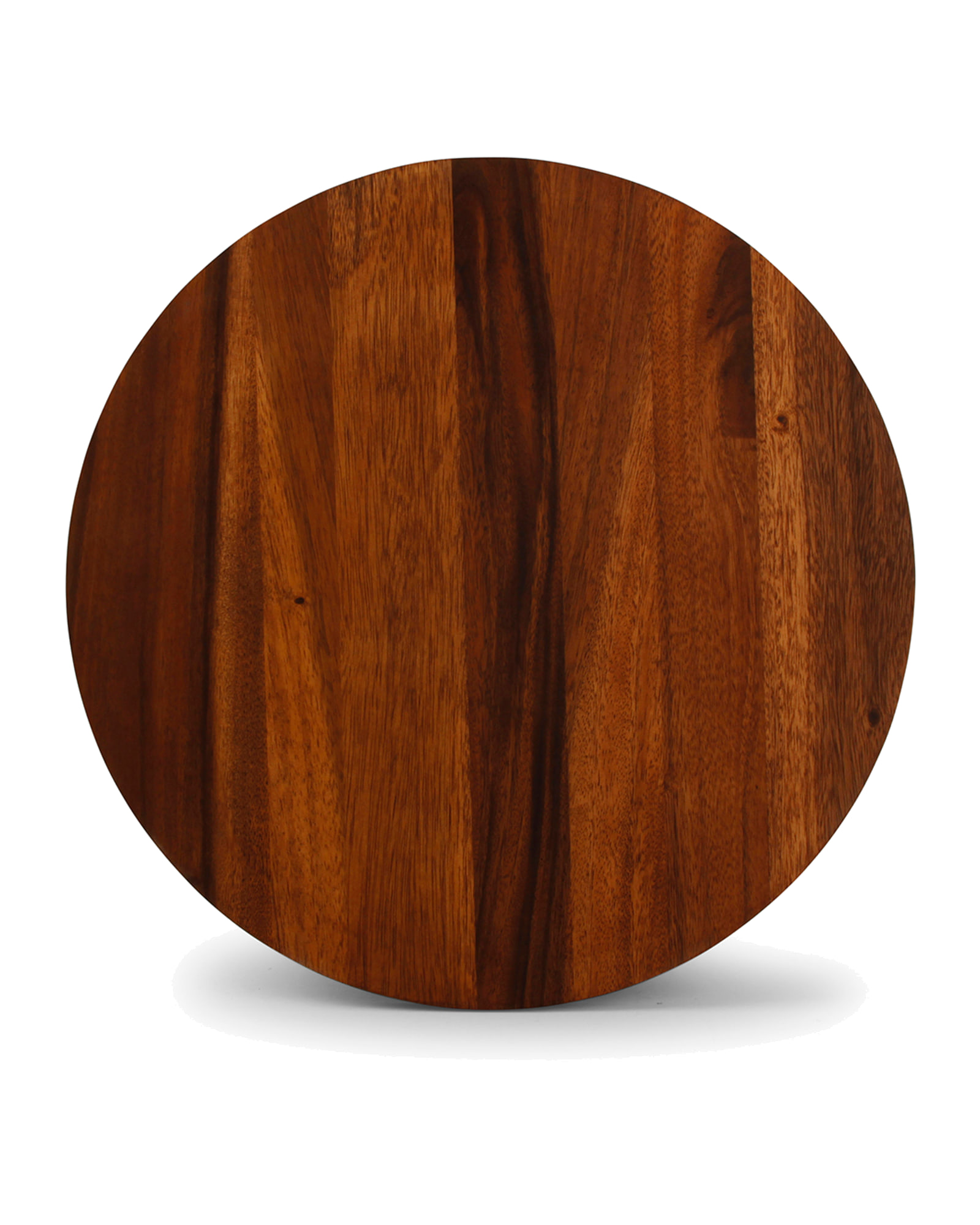 Dina Serviertablett aus Holz mit Fuß, mit Fuß Holz, Ø 48 cm, H 19 cm, Ansicht 3