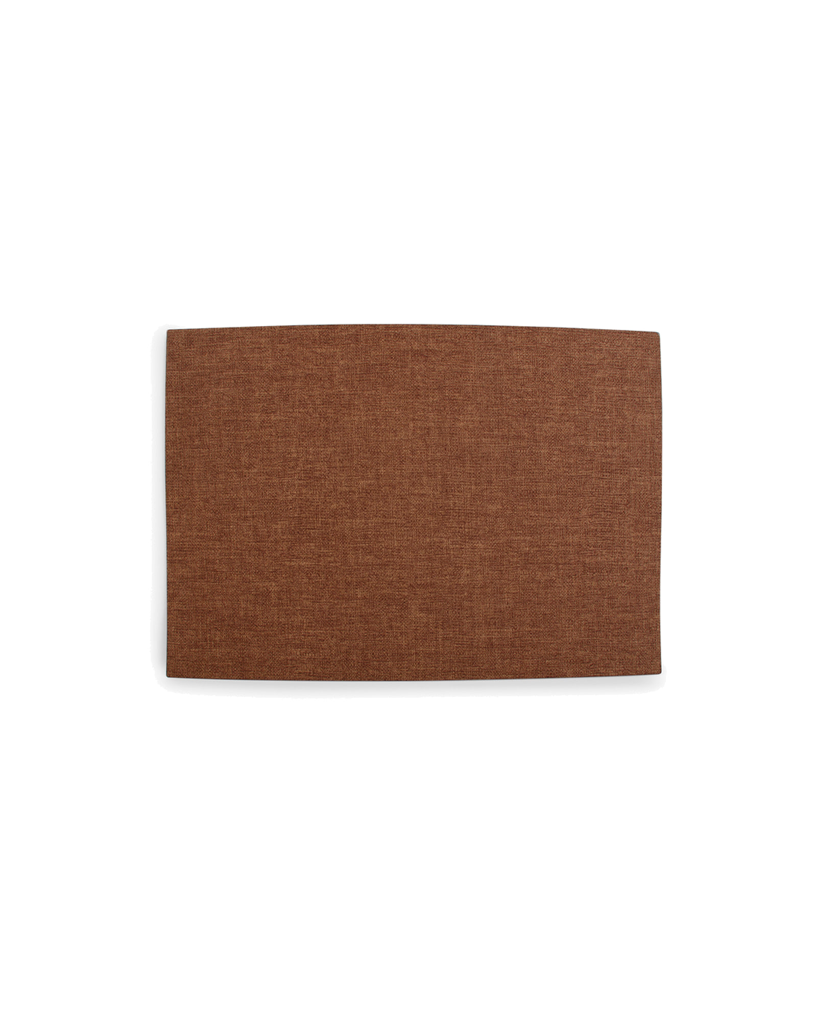 Dinner Platzset, Cognac Stoffoptik, 43 × 30 cm