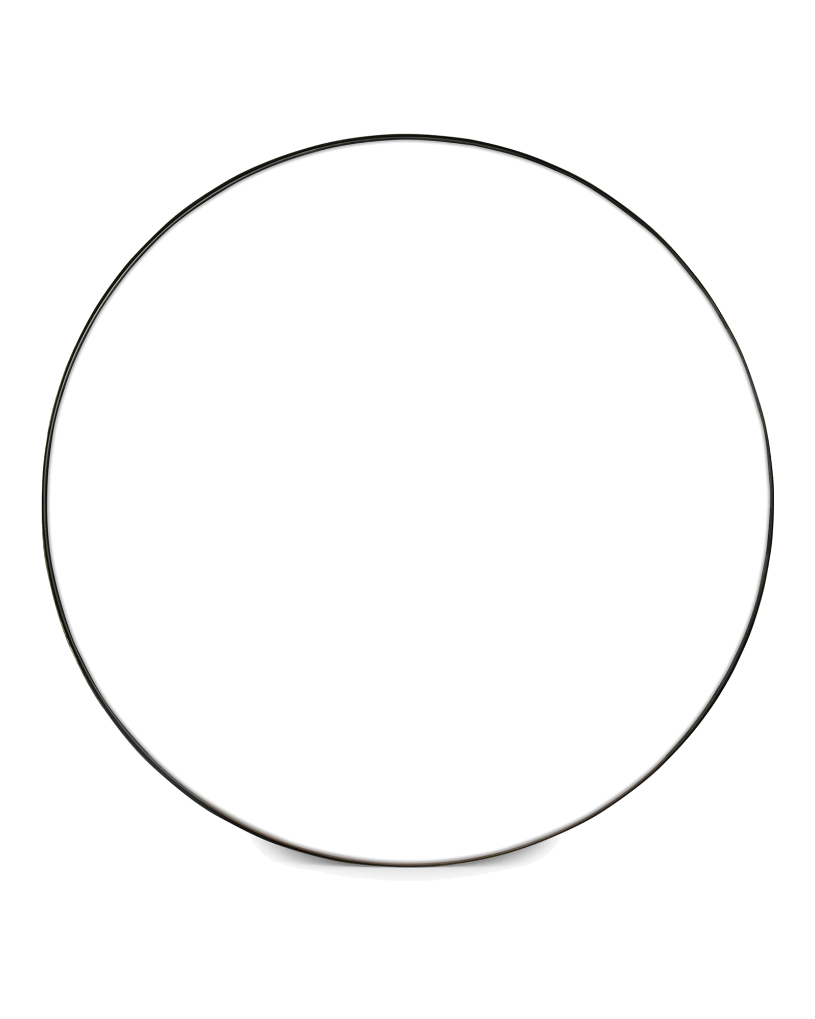Donna Wandspiegel aus Metall, Gold, Ø 76 cm, Ansicht 1