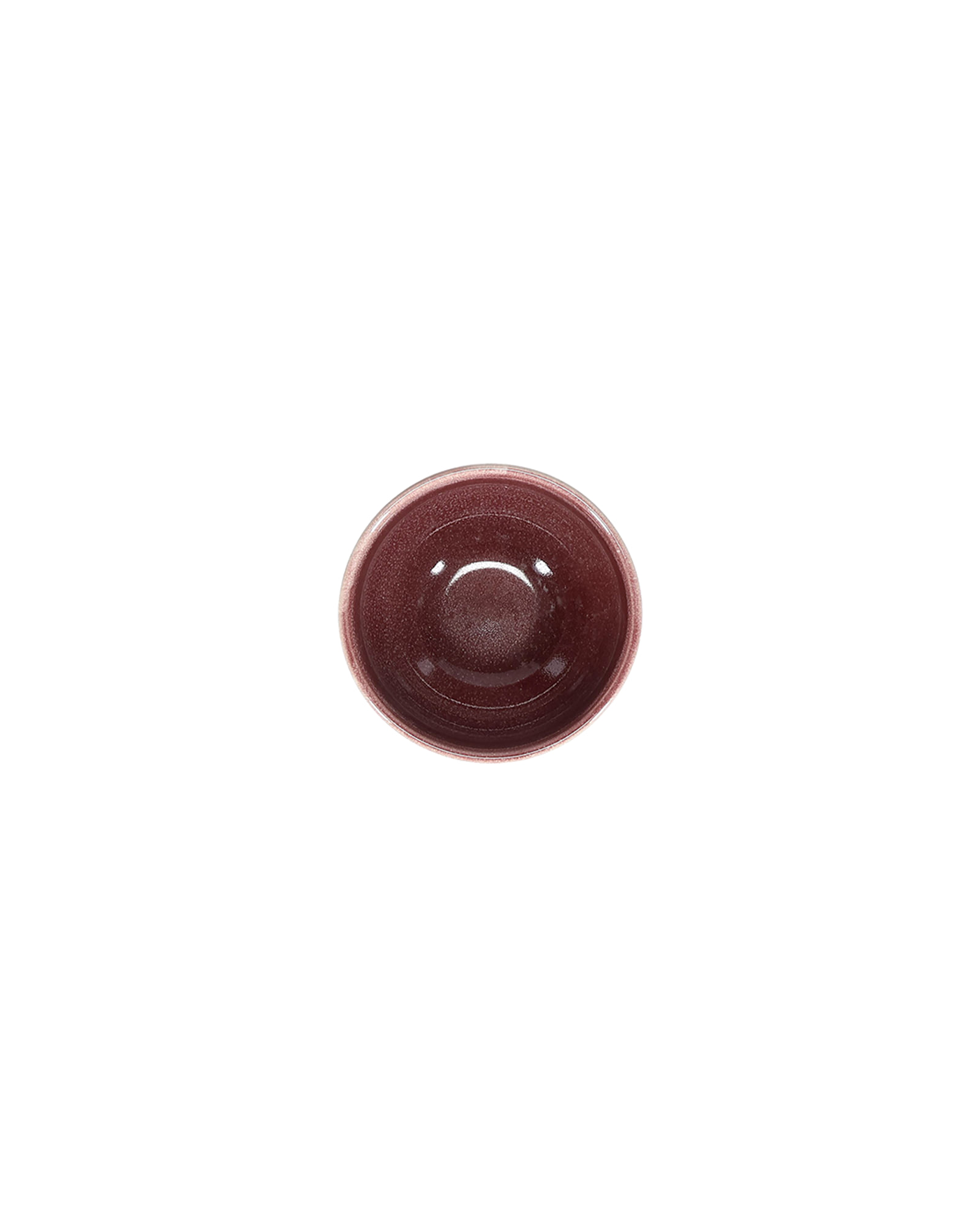 Duna Schale aus Steinzeug, Himbeerrot, Ø 9 cm, H 6 cm, Ansicht 3