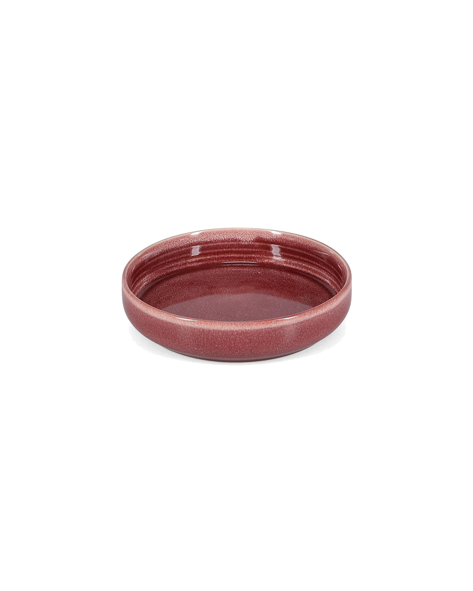 Duna Schale aus Steinzeug, Himbeerrot, Ø 15 cm, H 3,5 cm, Ansicht 1