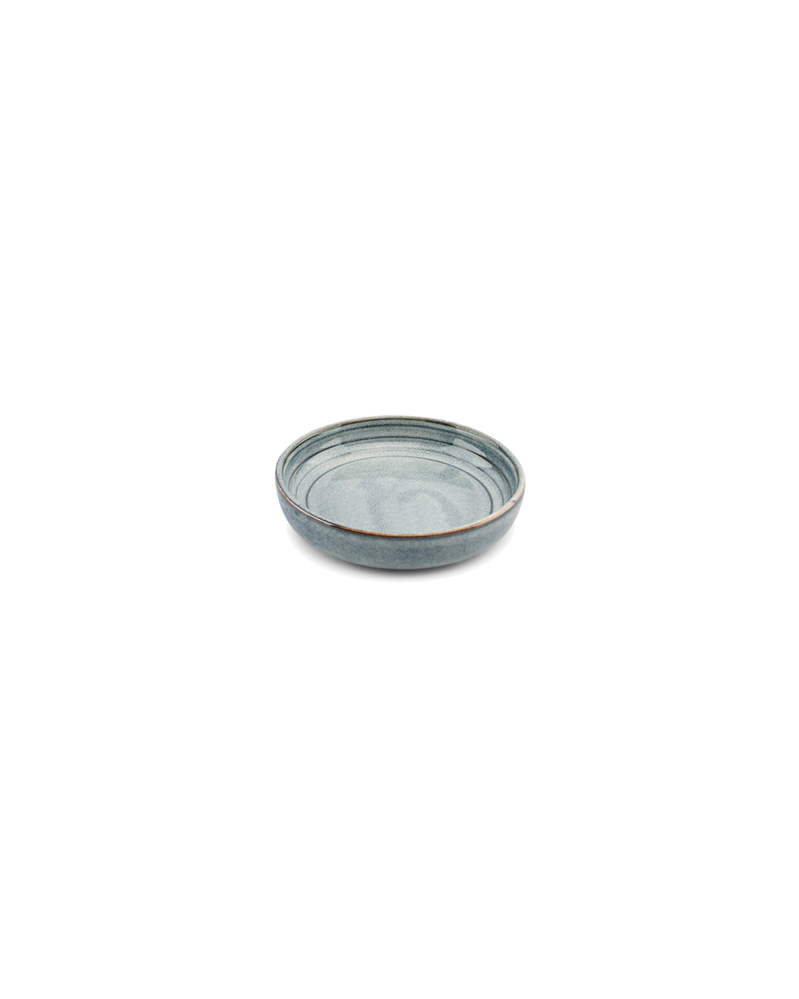 Duna Schale aus Steinzeug, Blau, Ø 11 cm, H 2 cm, Ansicht 2