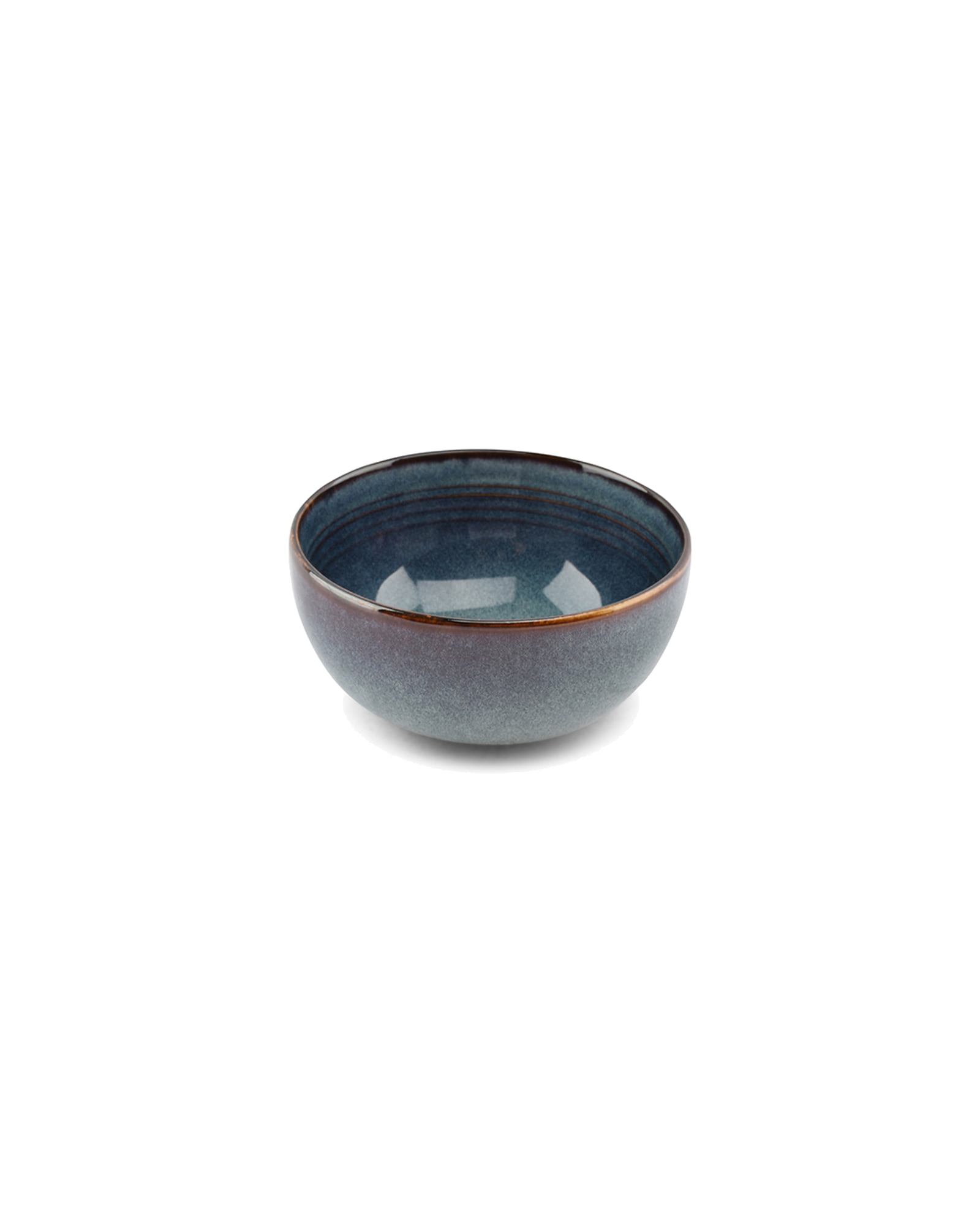 Duna Schale aus Steinzeug, Blau, 670 ml, Ansicht 2