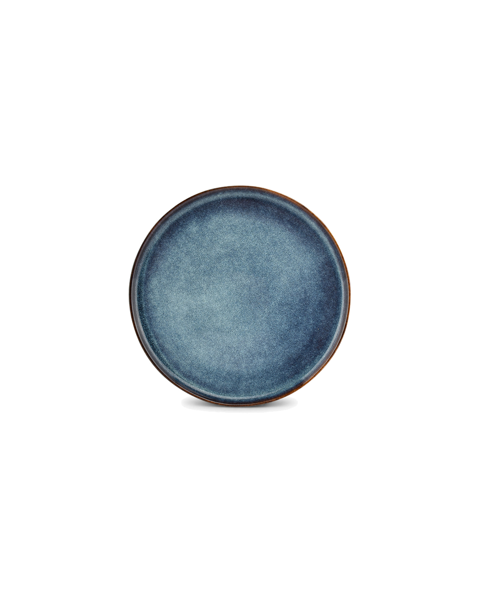 Duna Teller aus Steinzeug, Blau, Ø 22 cm, Ansicht 1