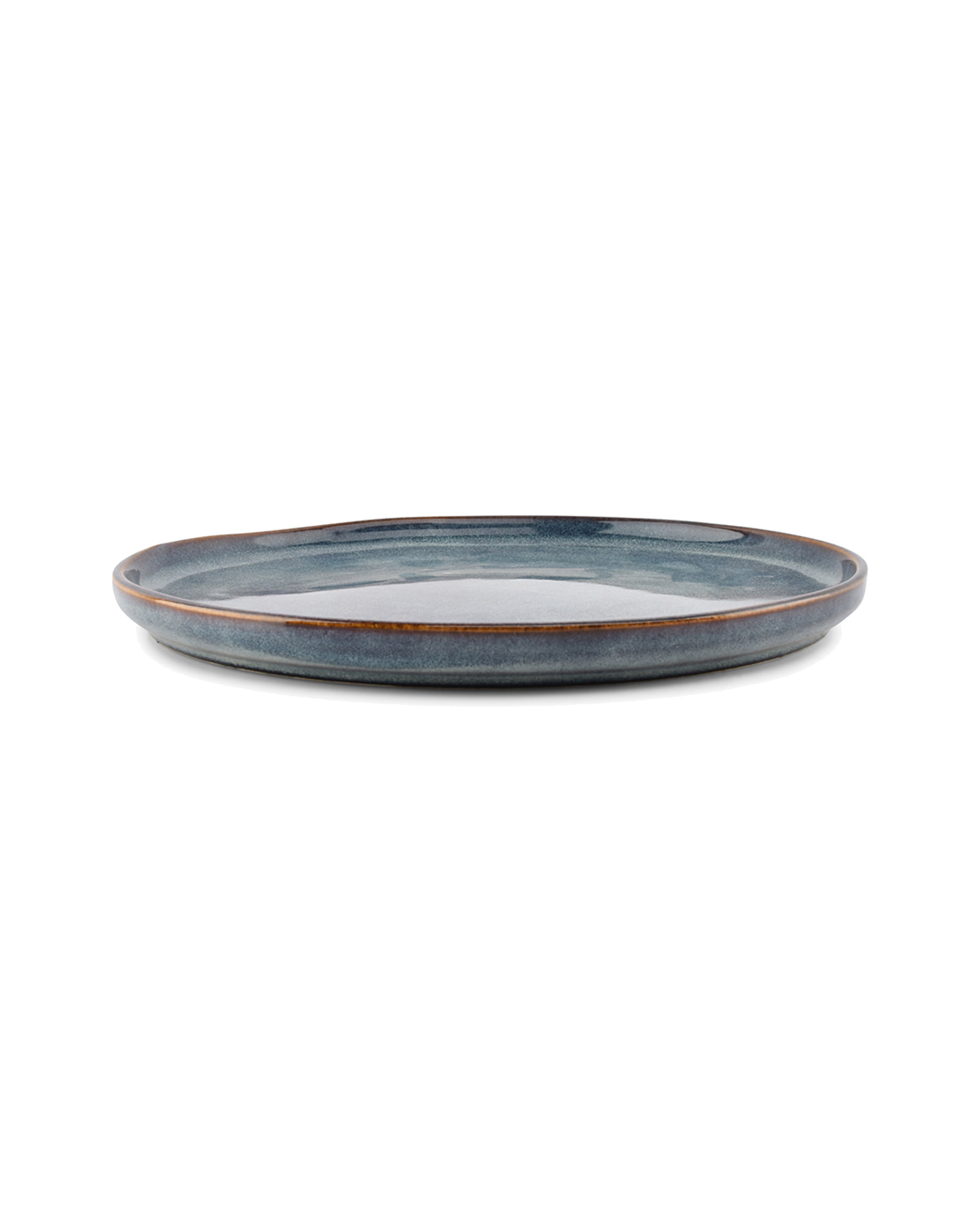 Duna Teller aus Steinzeug, Blau, Ø 27 cm, Ansicht 2