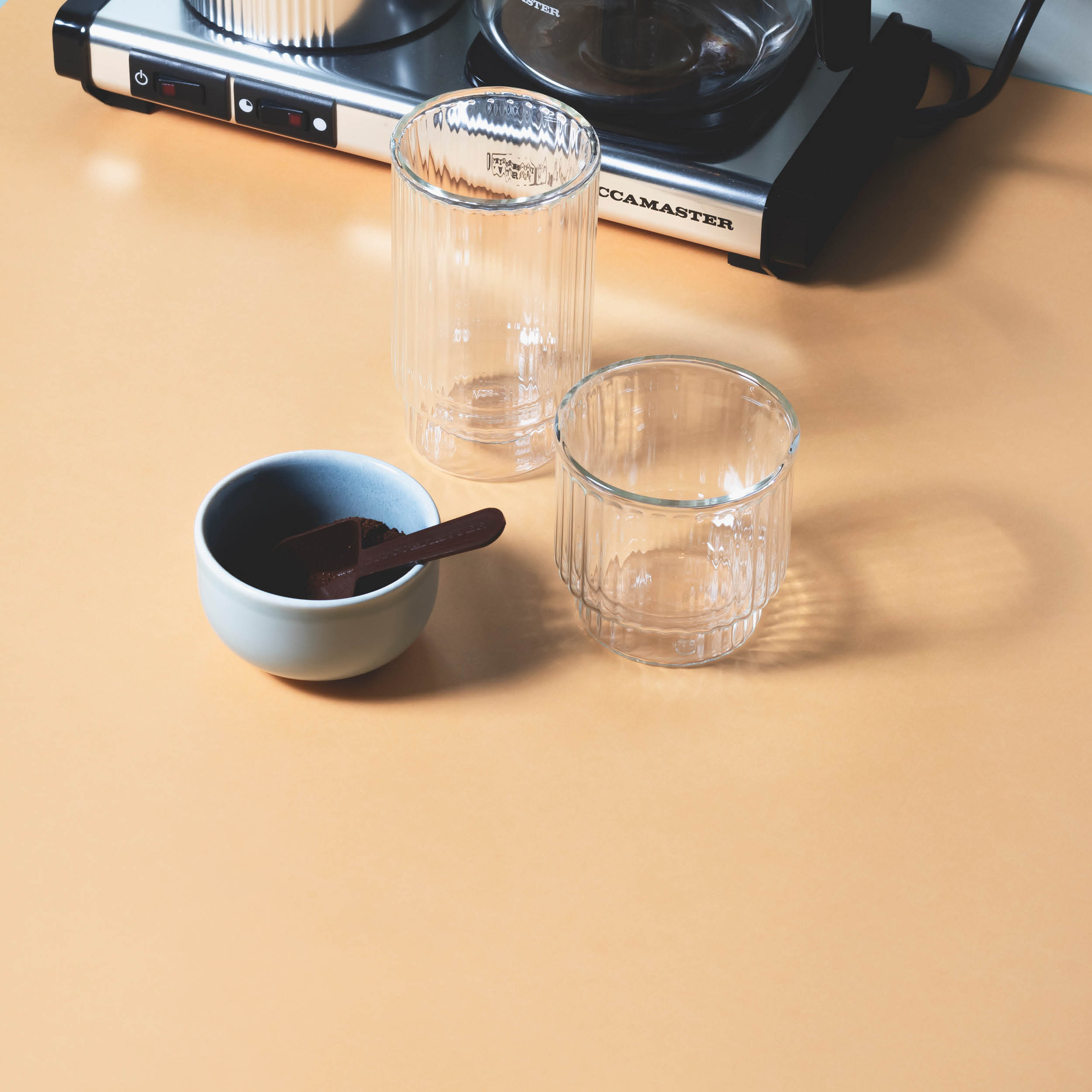 Dupla Becher aus doppelwandigem Borosilikatglas, doppelwandig, 300 ml, Ansicht 2