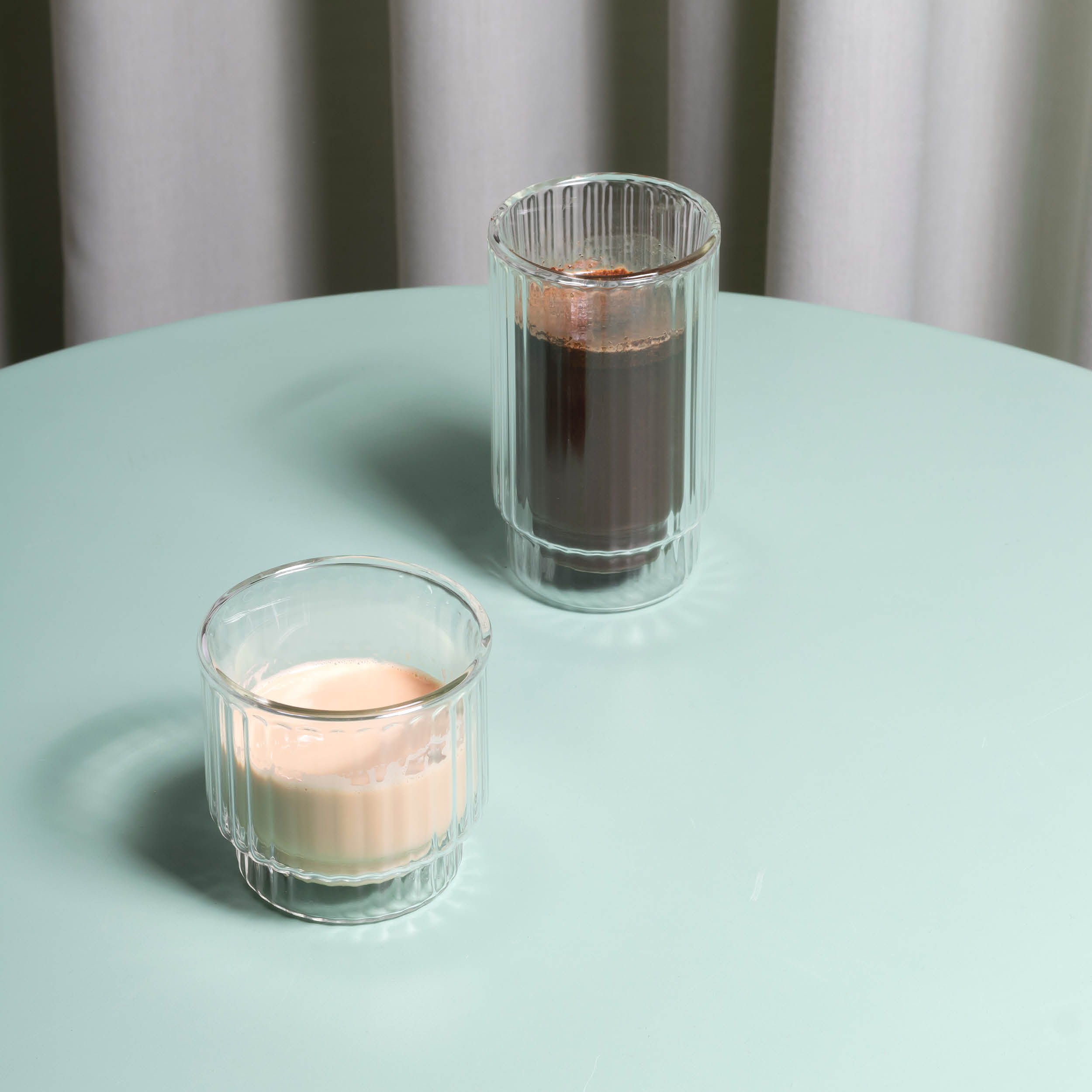 Dupla Becher aus doppelwandigem Borosilikatglas, doppelwandig, 300 ml, Ansicht 3