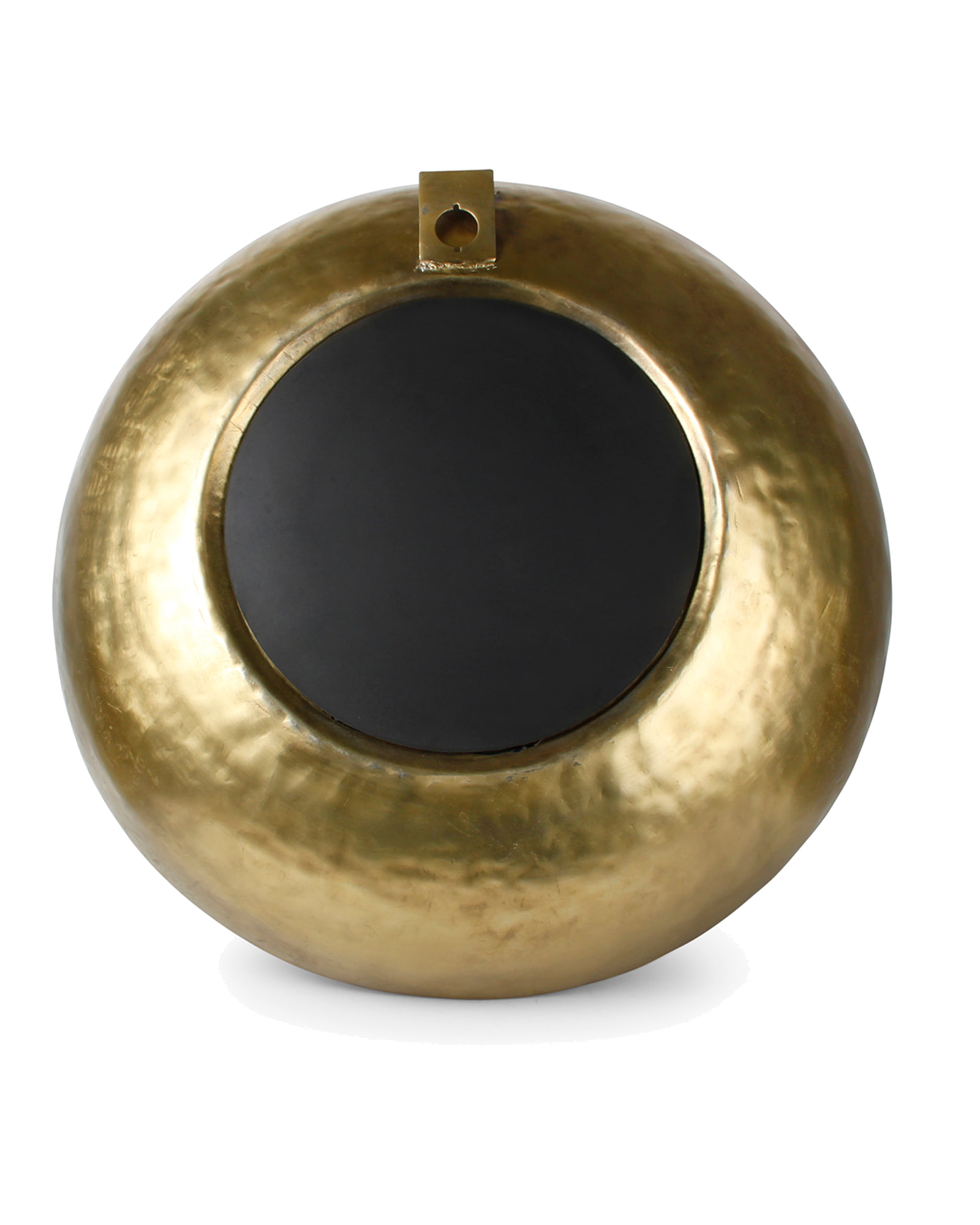 Duro Spiegel aus Aluminium, Gold, Ø 90 cm, Ansicht 2
