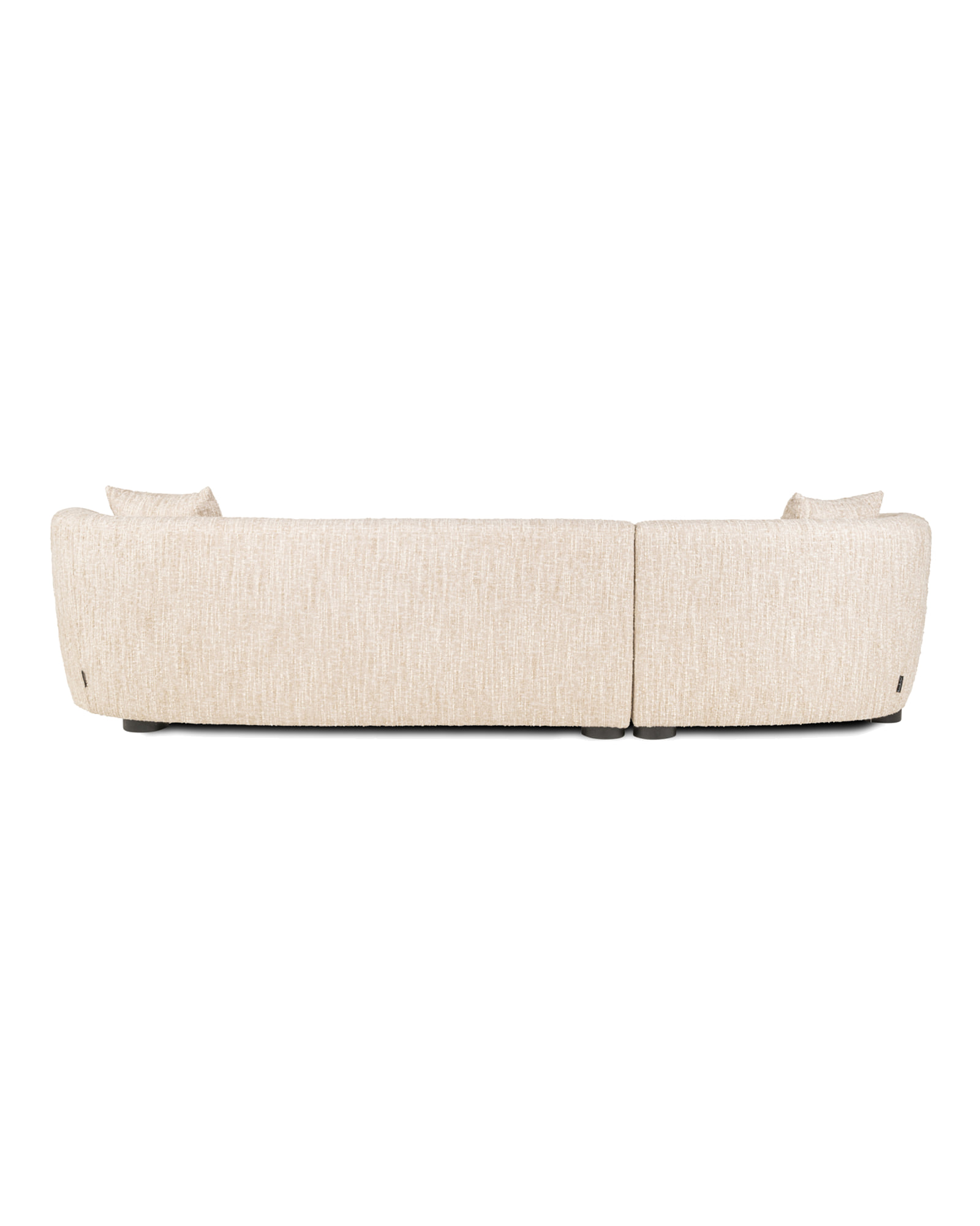 Ecksofa Pandora, Beige angora, links von Richmond Interiors, Produktansicht 5