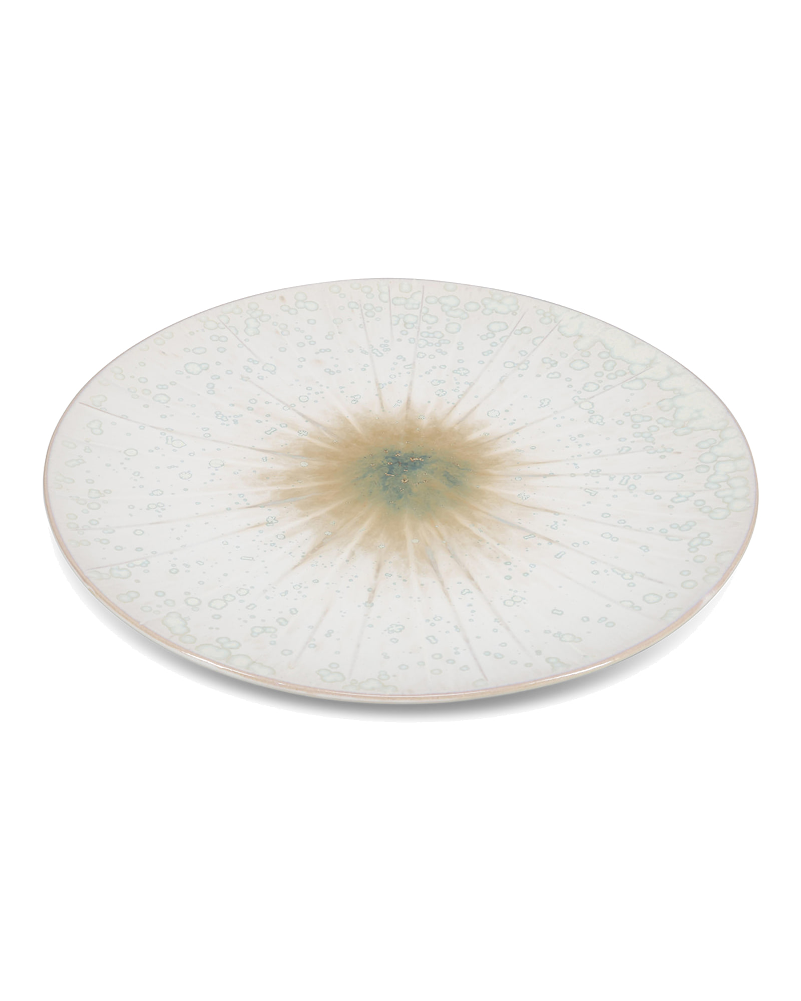 Eclipse Teller aus Steinzeug, Weiß, Ø 28 cm, Ansicht 2