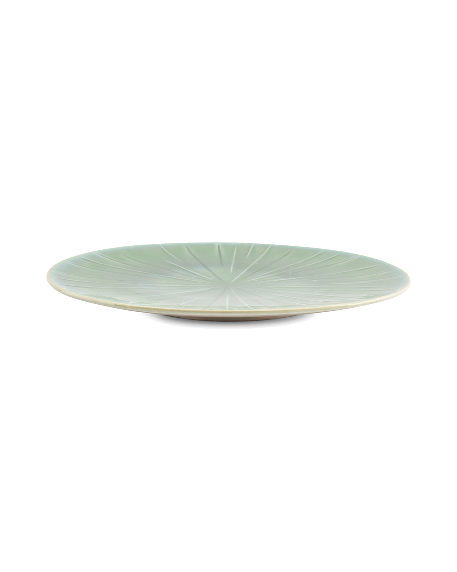Eclipse Teller aus Steinzeug, Türkis, Ø 28 cm, Ansicht 2