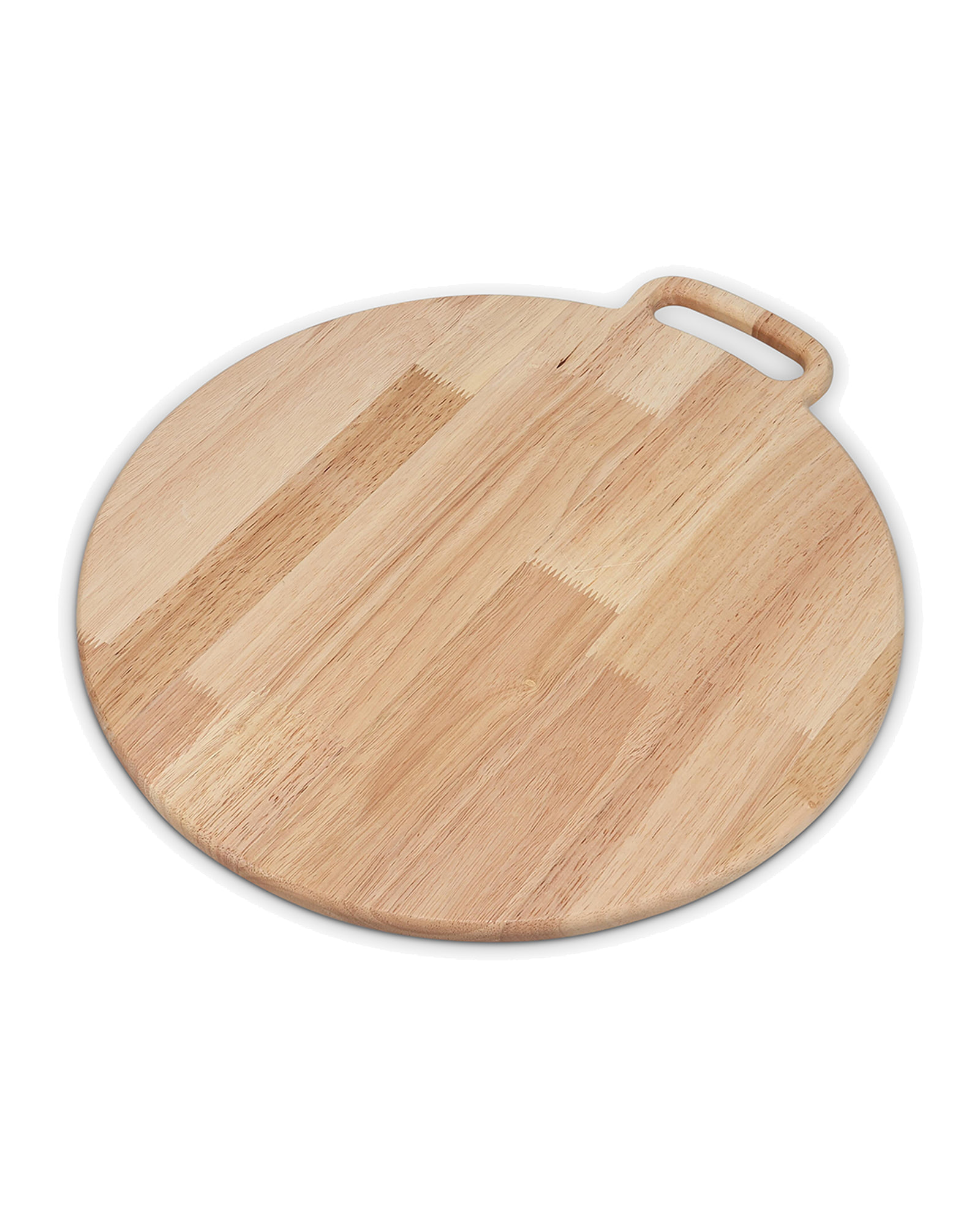Essenza Servierbrett aus Kautschukholz, mit Griff Holz, Ø 40 cm, H 1,5 cm, Ansicht 3