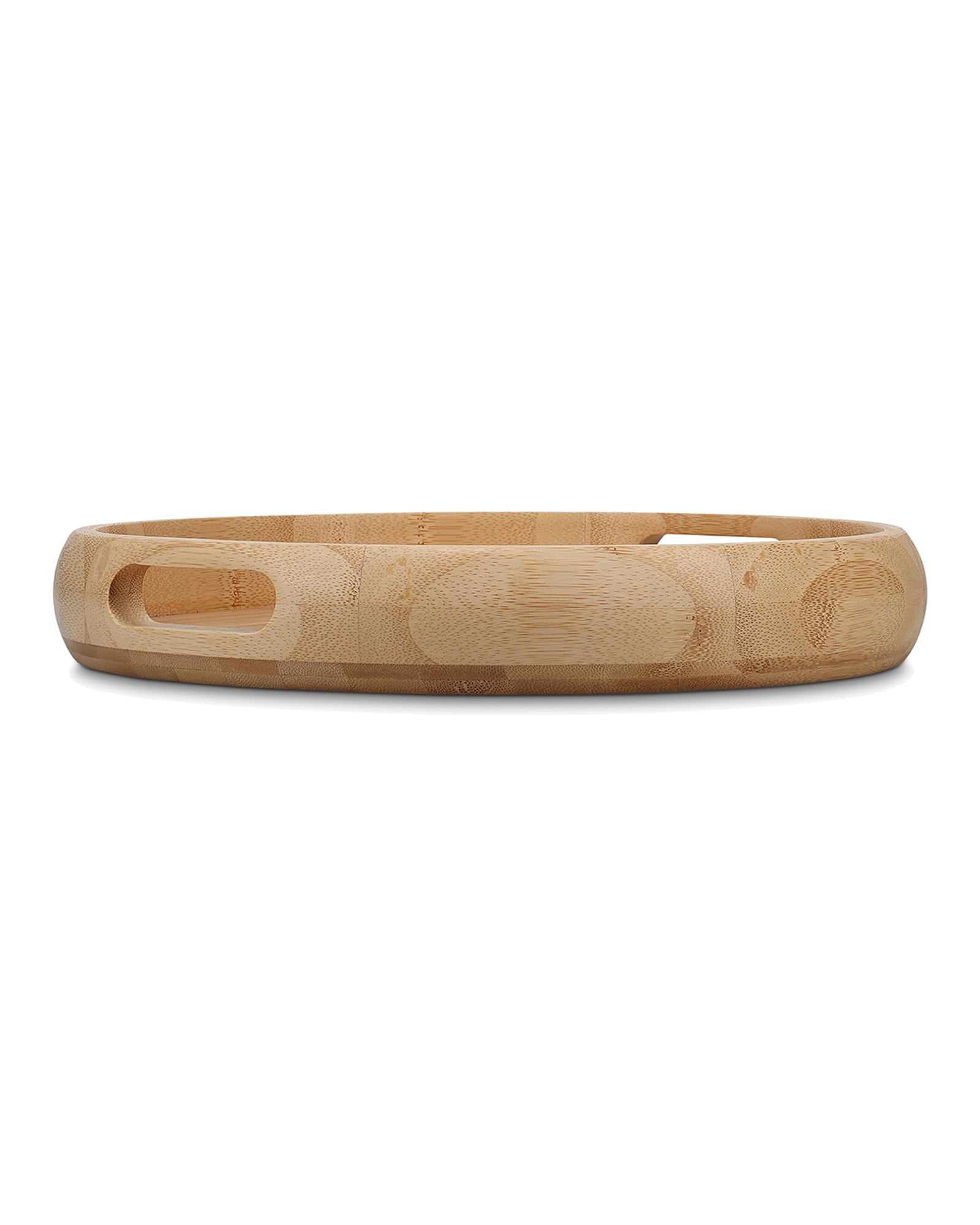Essenza Servierschale aus Kautschukholz, Holz, Ø 32 cm, H 5 cm, Ansicht 2