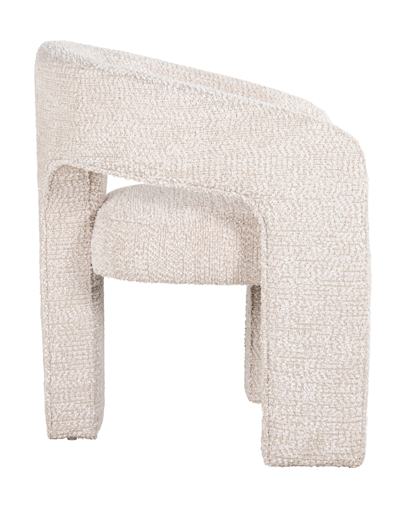 Esszimmerstuhl Belle, Lovely cream, feuerhemmend von Richmond Interiors, Produktansicht 4