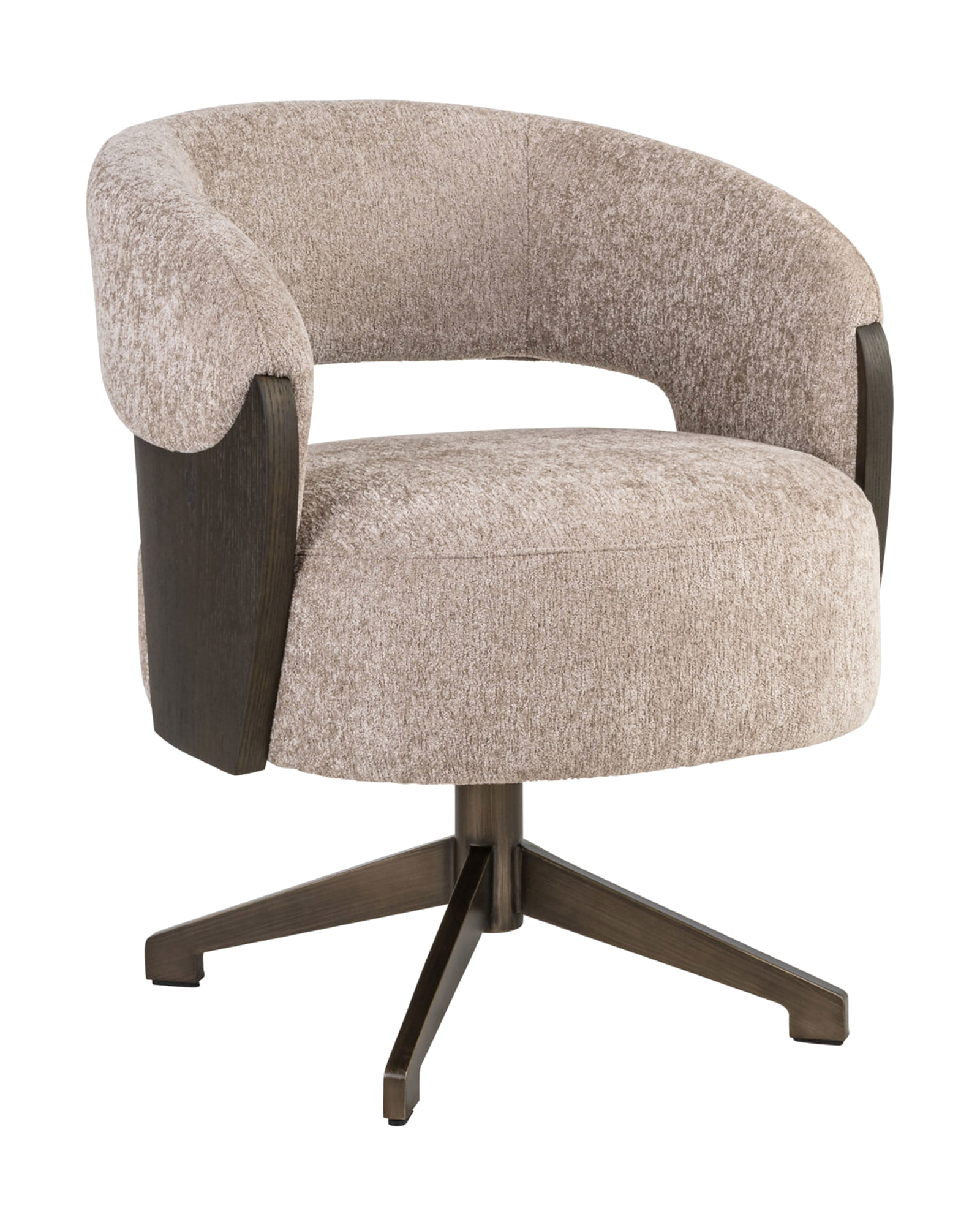 Esszimmerstuhl Pollux, Be easy sand, drehbar von Richmond Interiors, Produktansicht 3