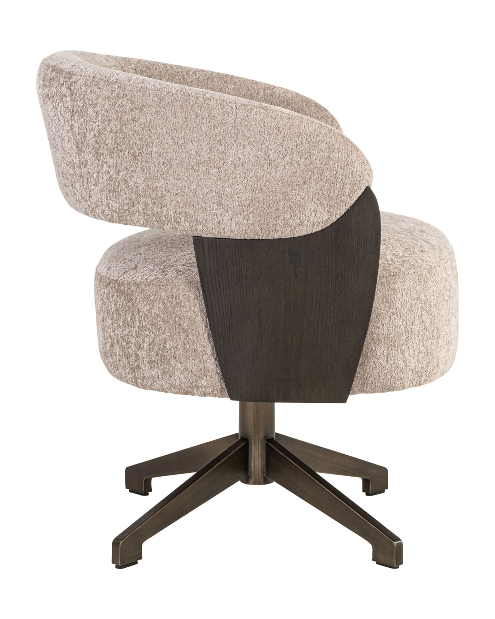 Esszimmerstuhl Pollux, Be easy sand, drehbar von Richmond Interiors, Produktansicht 4