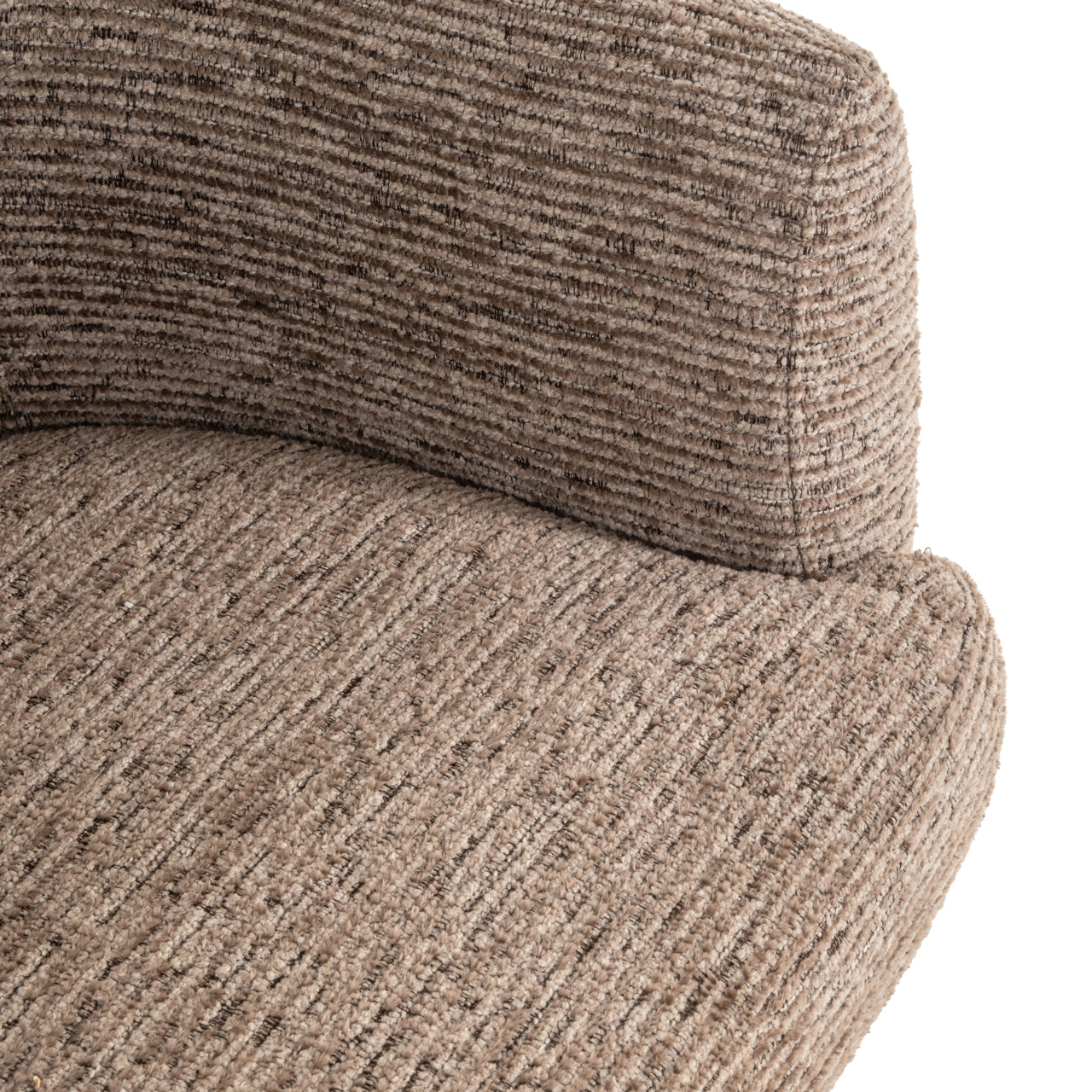 Esszimmerstuhl Quiriro, Mocca linear, drehbar von Richmond Interiors, Produktansicht 7