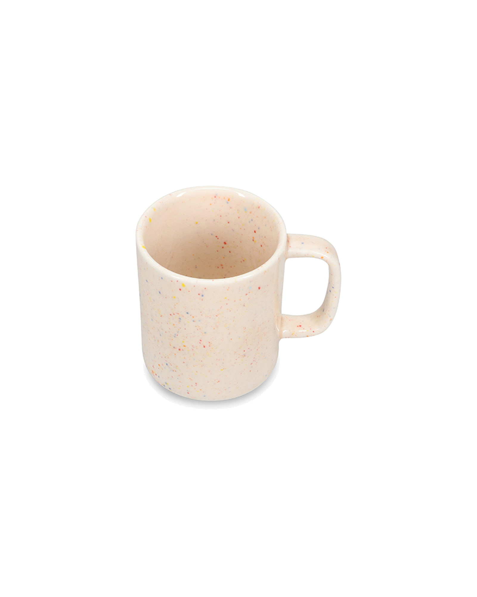 Fika Becher aus Porzellan mit bunten Punkten, Beige, 330 ml, Ansicht 2