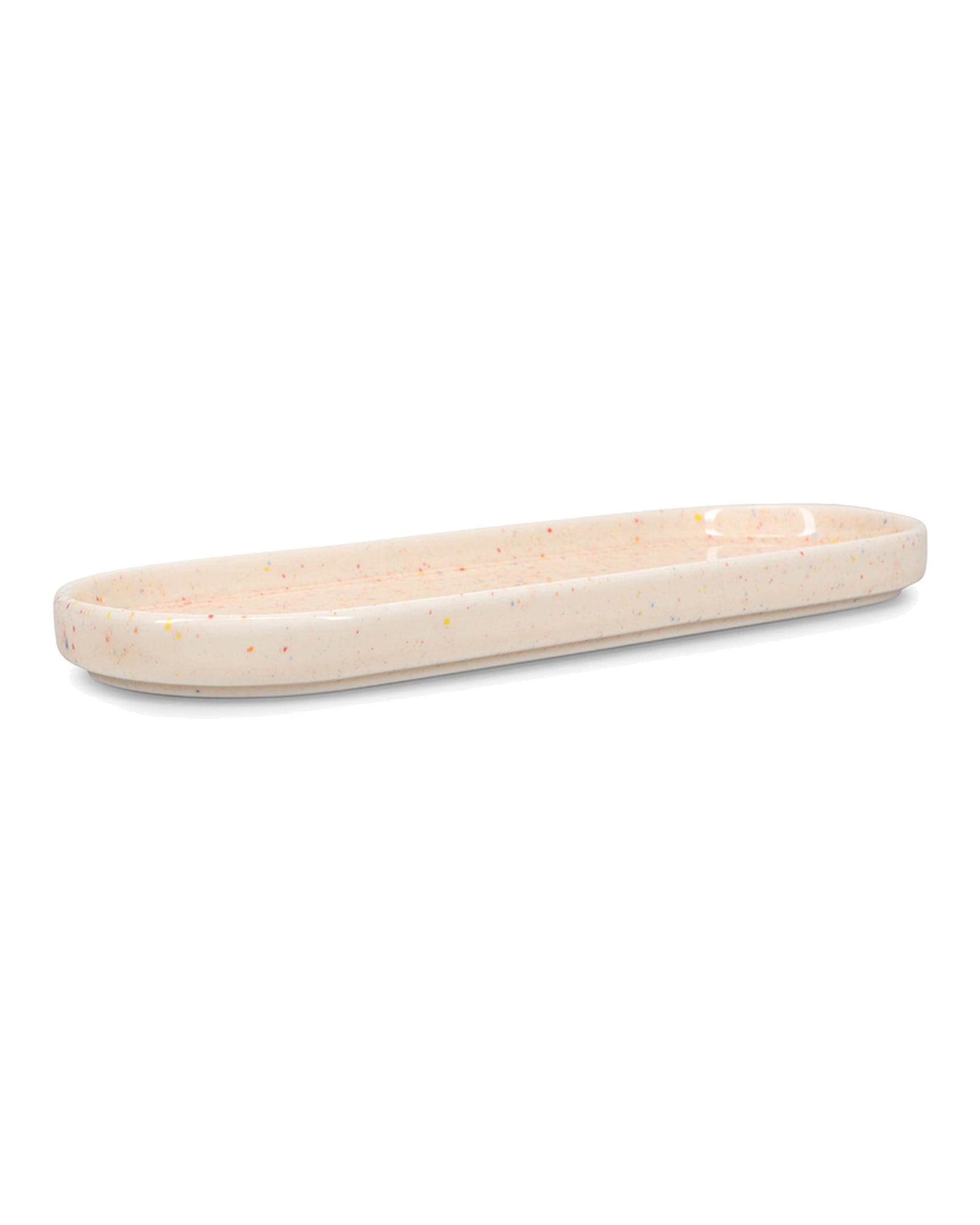Fika Servierschale aus Porzellan, Beige, 28,5 × 10 cm, Ansicht 2