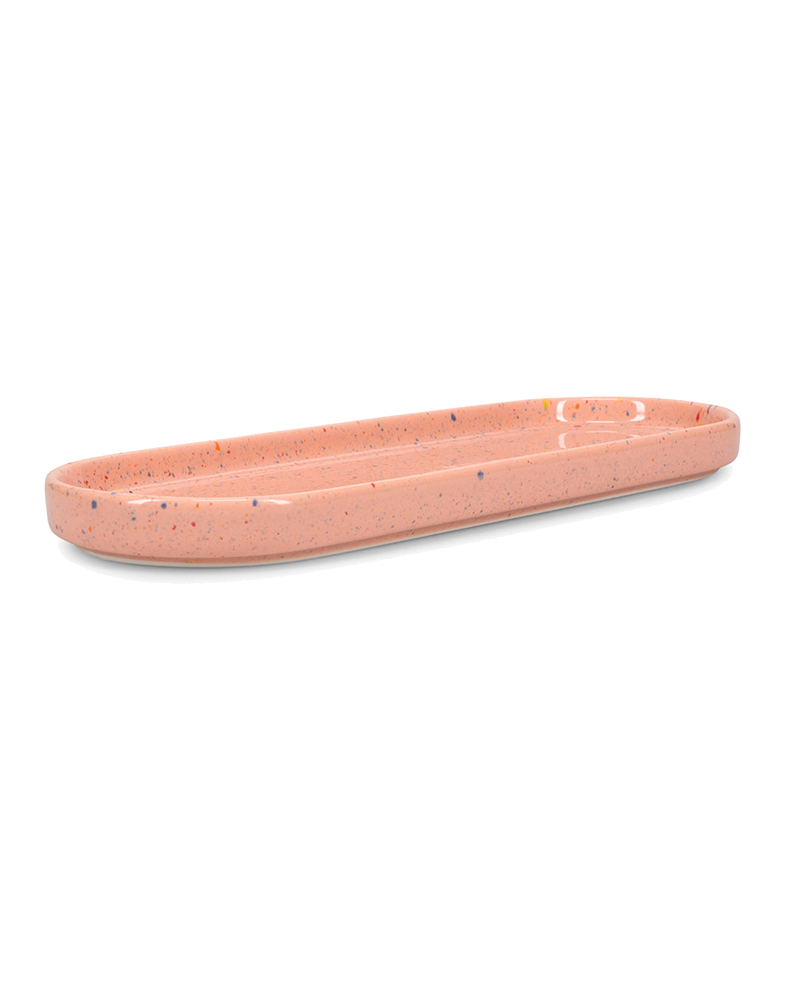 Fika Servierschale aus Porzellan, Rosa, 28,5 × 10 cm, Ansicht 2