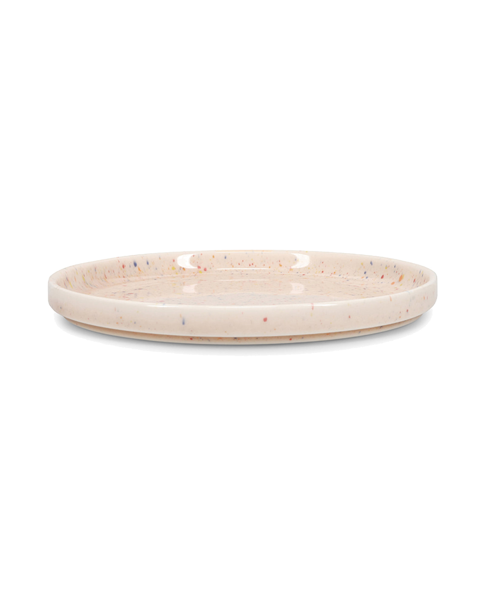 Fika Teller aus Porzellan, Beige, Ø 20,5 cm, Ansicht 2