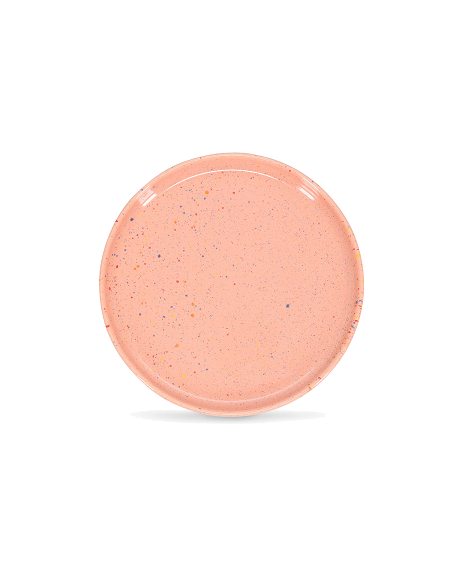 Fika Teller aus Porzellan, Rosa, Ø 20,5 cm, Ansicht 1