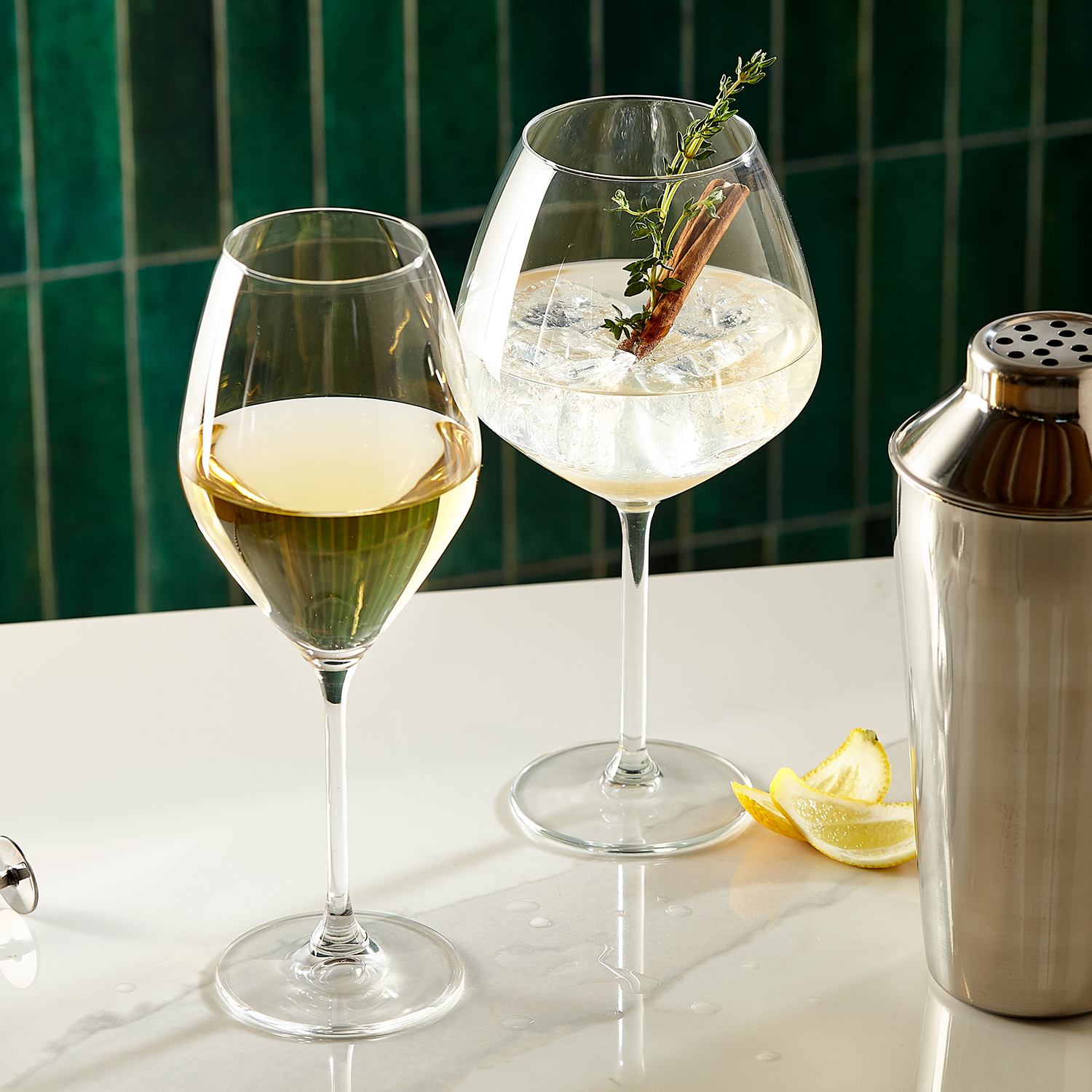 Fino Weinglas aus Glas, 320 ml, Ansicht 2