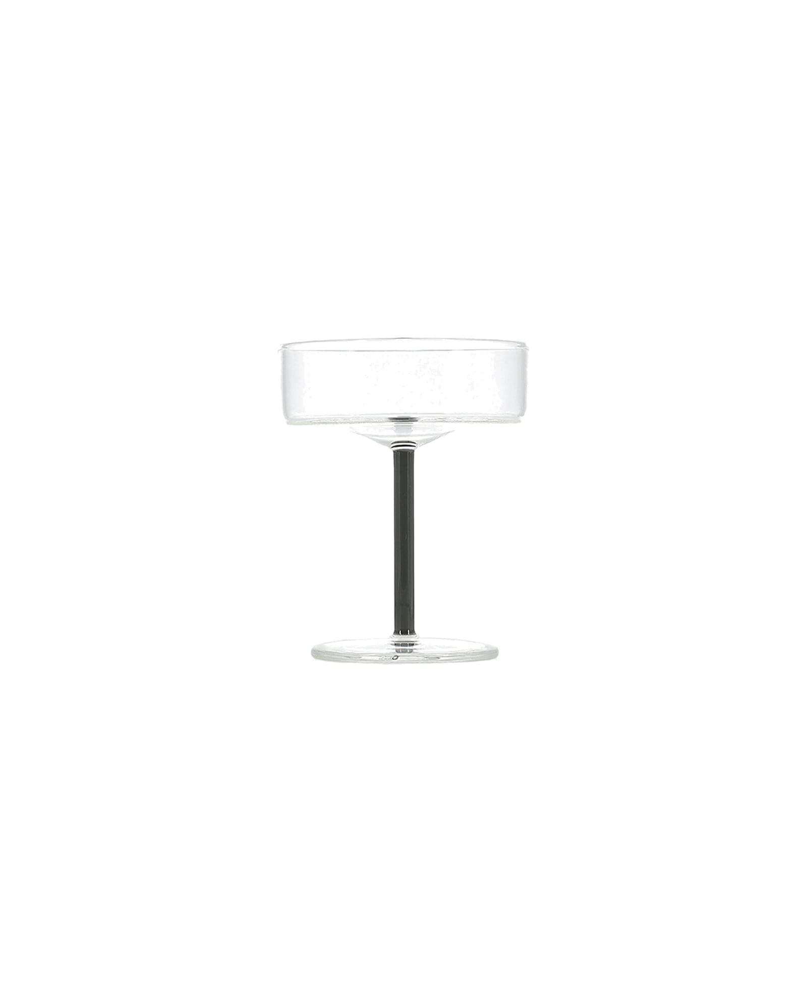 Fizz Champagnerglas als Coupe aus Glas, Coupe Grau, 200 ml, Ansicht 1