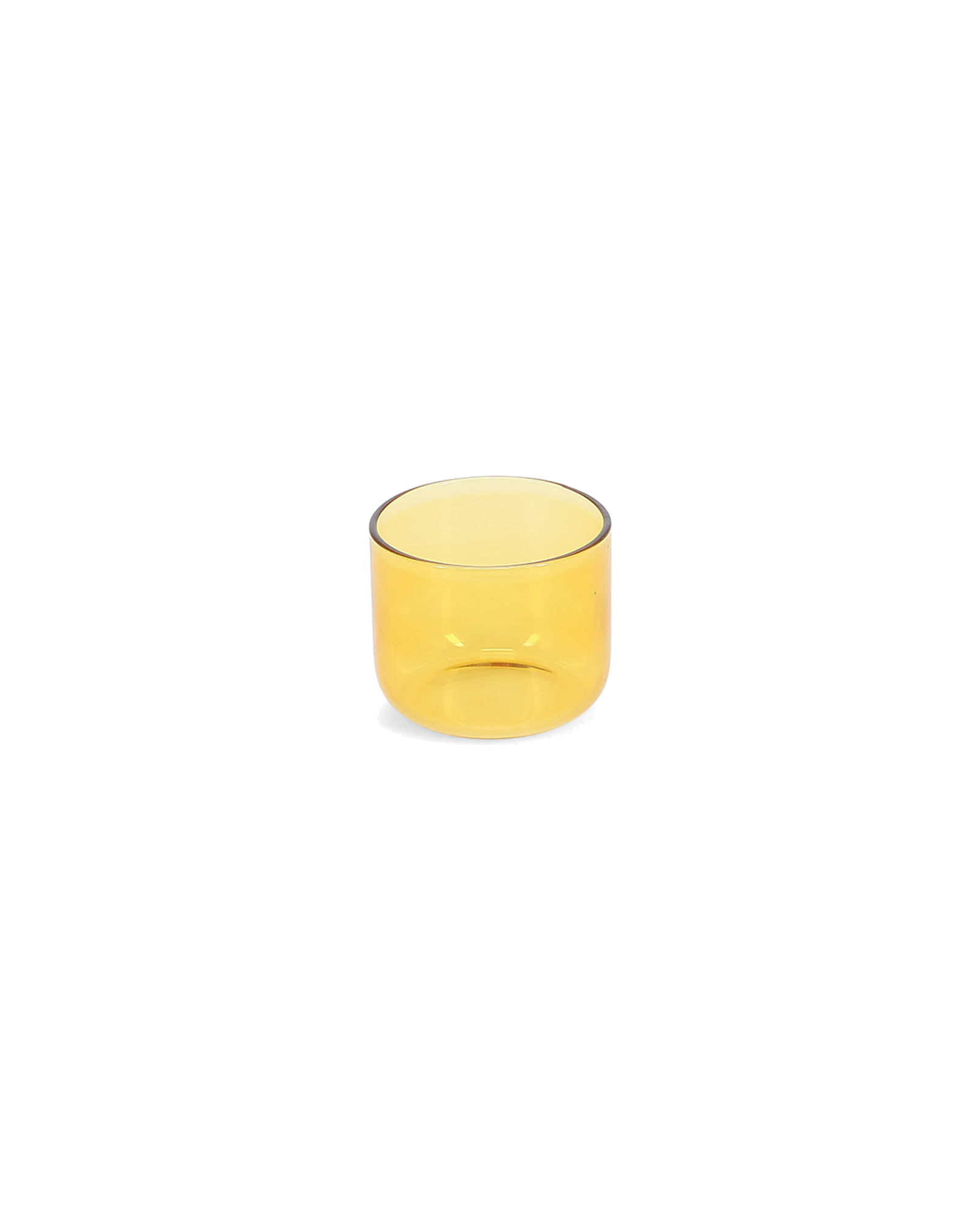 Fizz Trinkglas aus durchgefärbtem Glas, Gelb, 290 ml, Ansicht 2