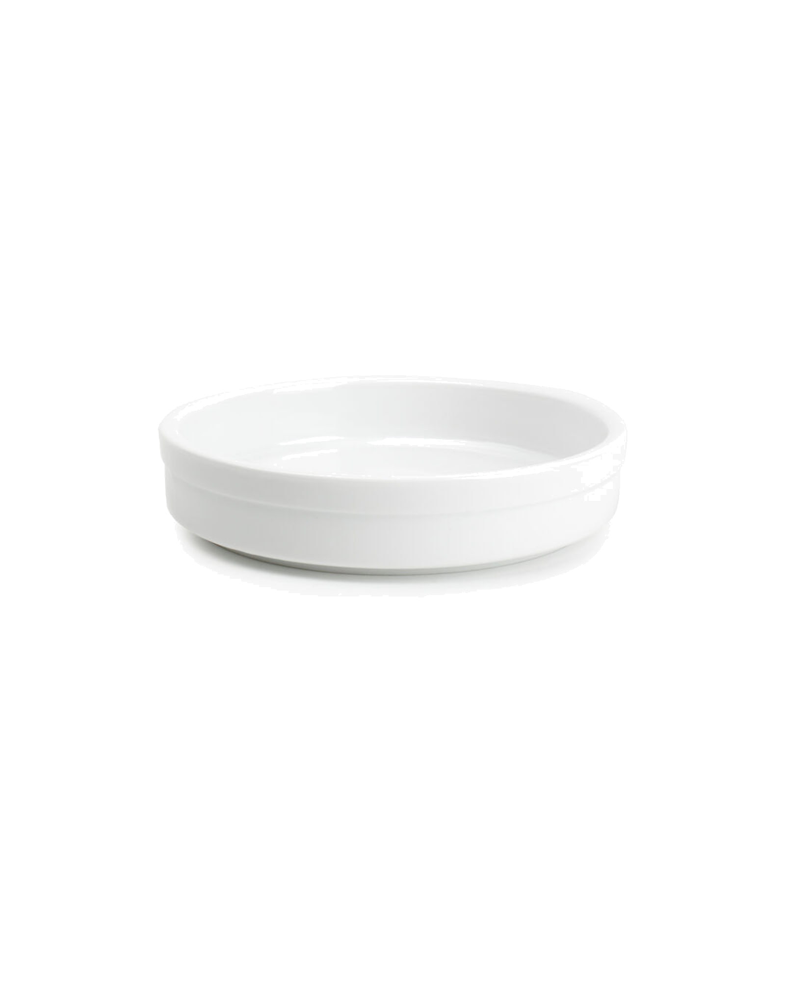 Flavor Auflaufform aus Porzellan, Weiß, Ø 14 cm, H 3 cm