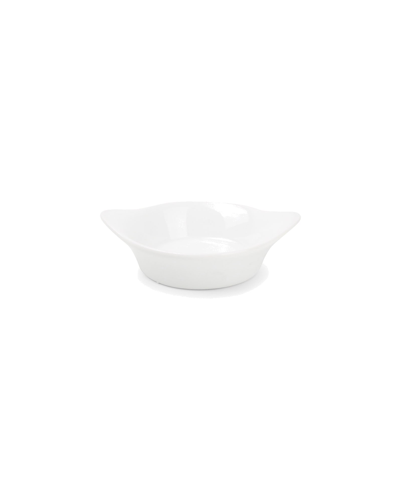 Flavor Auflaufform aus Porzellan, Weiß, Ø 7,5 cm, H 2 cm