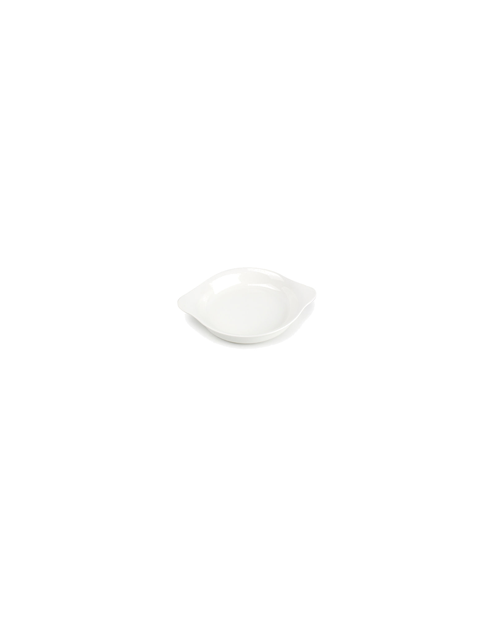 Flavor Auflaufform aus Porzellan, Weiß, Ø 17,5 cm, H 3,5 cm