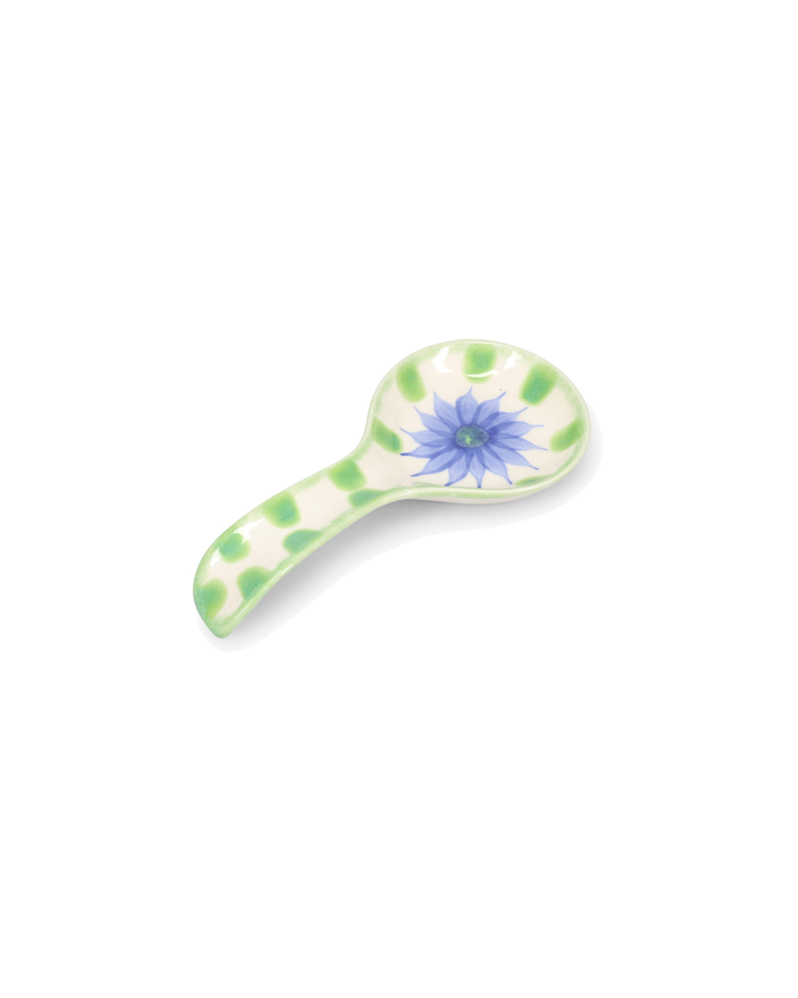Fleur Löffelablage aus Steinzeug, 22,5 × 11 cm, H 3 cm, Ansicht 1