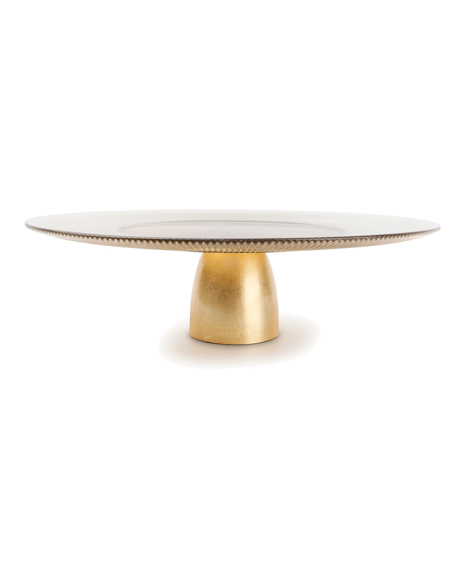 Glint Etagere, Gold, Ø 33 cm, H 10 cm, Ansicht 1
