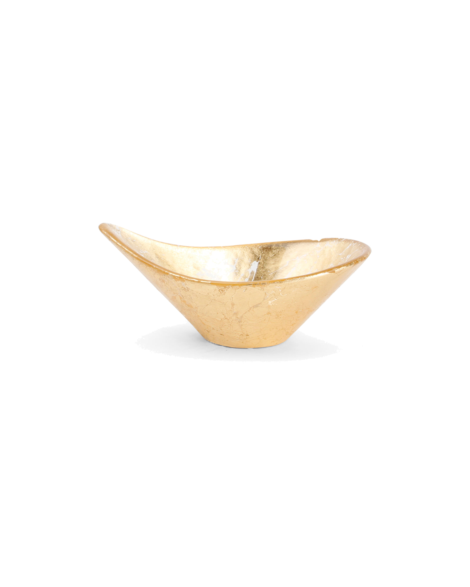 Glint Schale aus Glas, Glas Gold, Ø 12 cm, H 5 cm, Ansicht 2