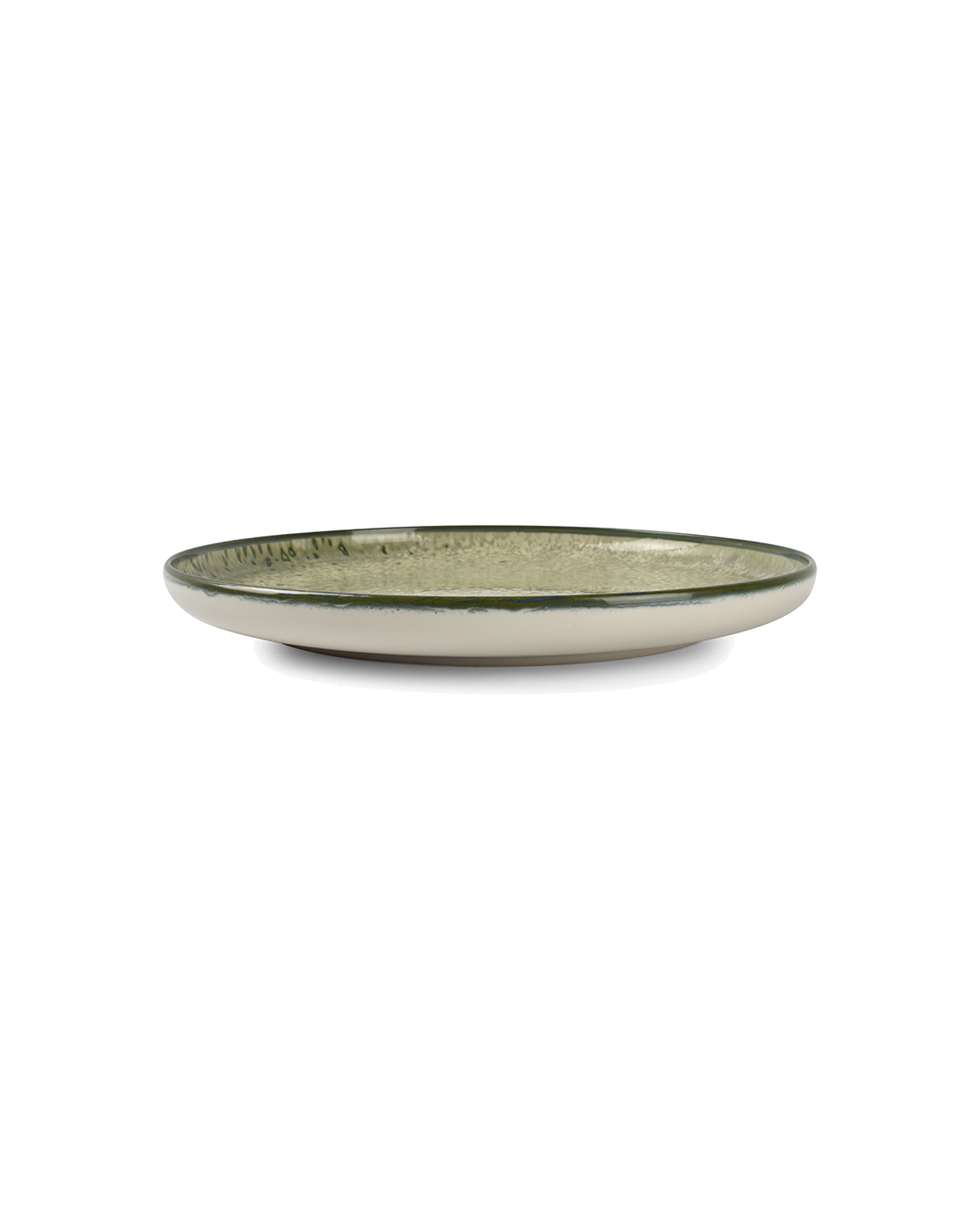 Gravel Teller aus Steinzeug, Grün, Ø 27 cm, Ansicht 2