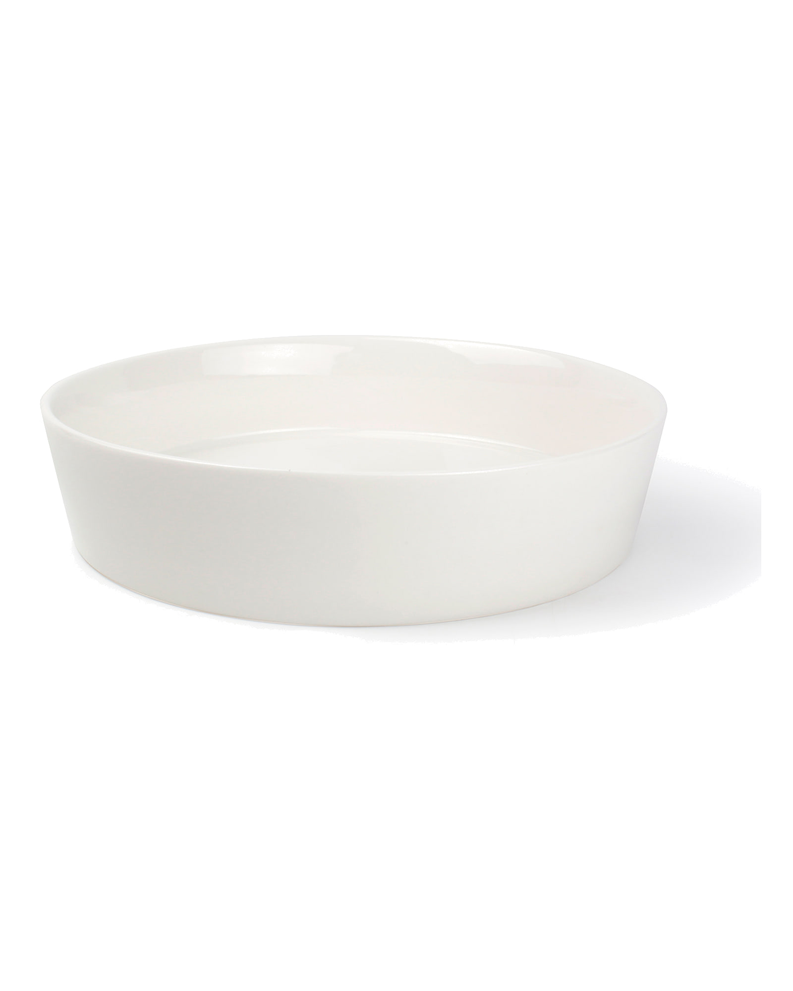 Gusto Suppenteller aus Porzellan mit erhöhtem Rand, Weiß, Ø 20 cm, H 4,5 cm
