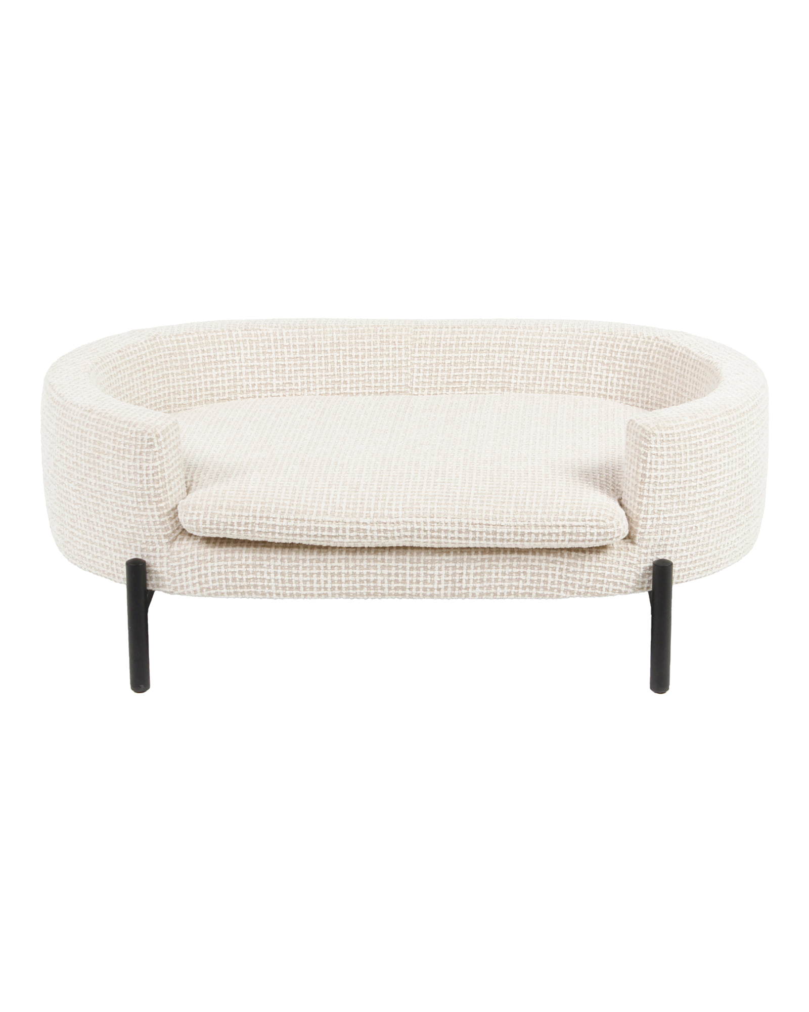 Hundebett Dolly, Beige blockweave von Richmond Interiors