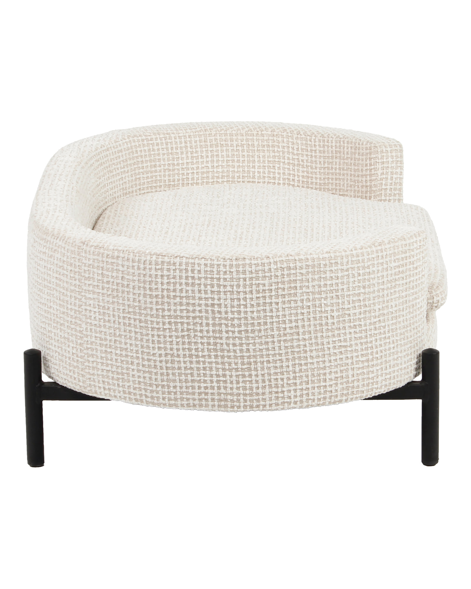 Hundebett Dolly, Beige blockweave von Richmond Interiors, Produktansicht 3